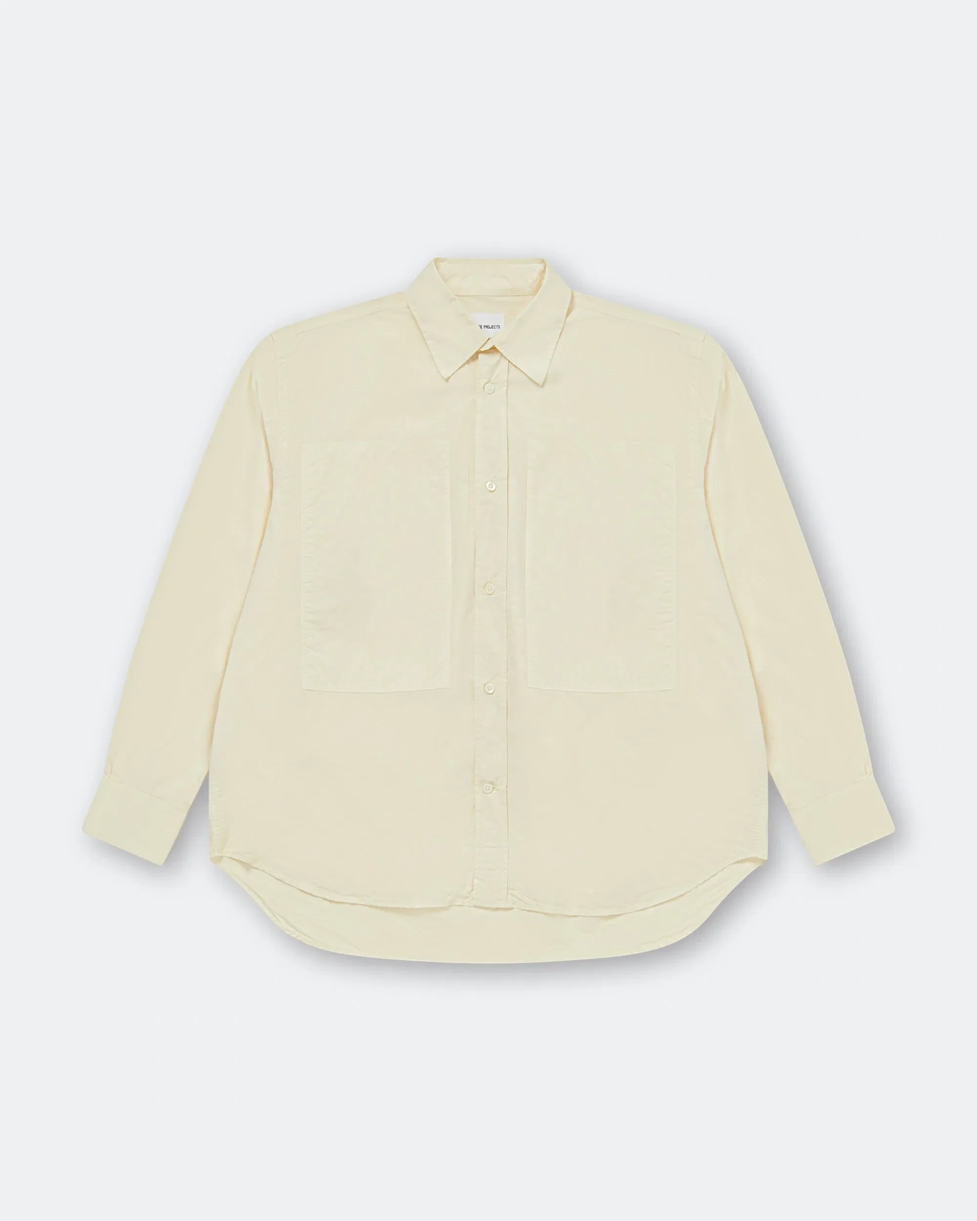 Norse Projects Ole Fatigue Cotton Tencel Shirt - Oatmeal