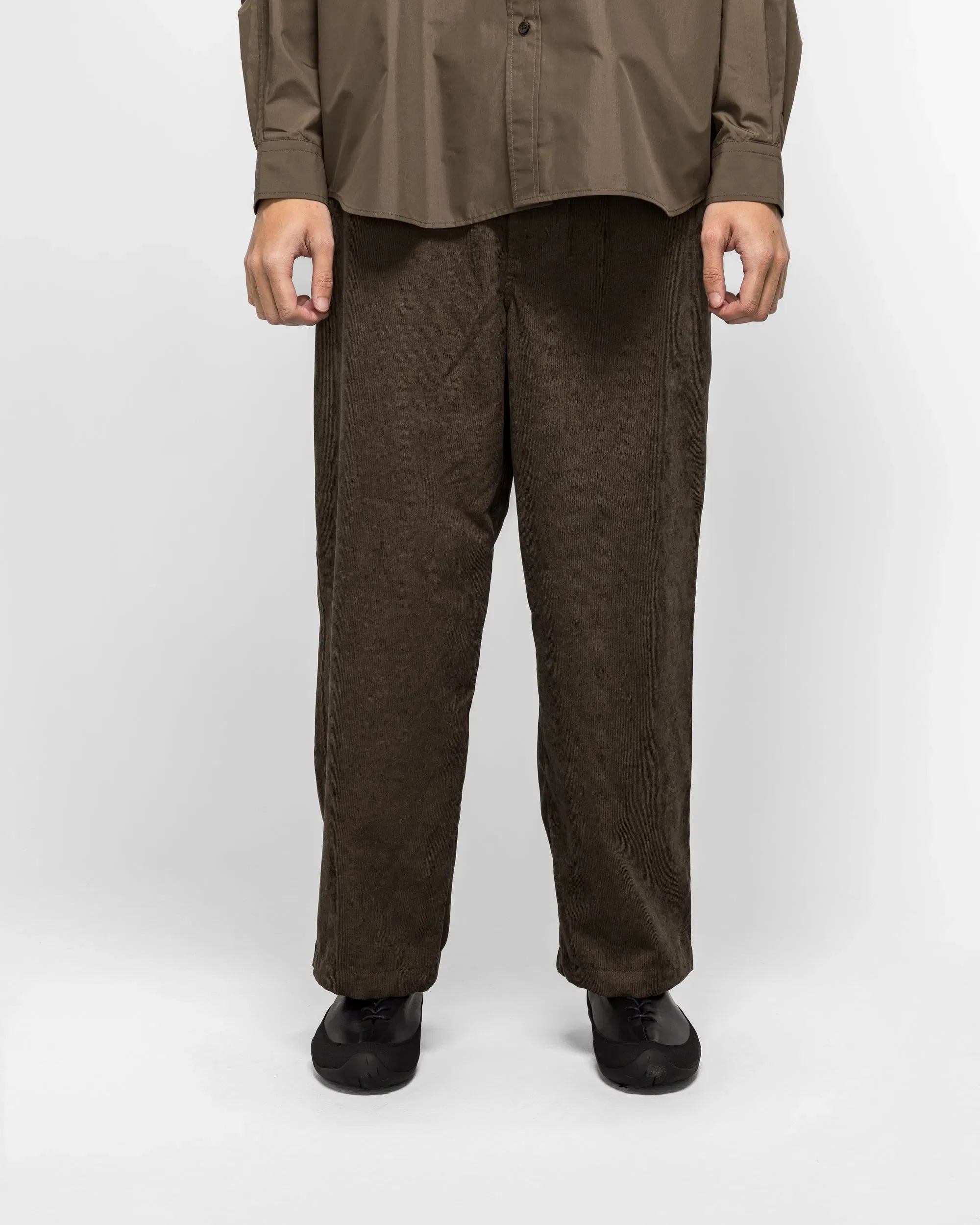 DAIWA PIER39 Tech Easy Trouser - Corduroy Brown Khaki