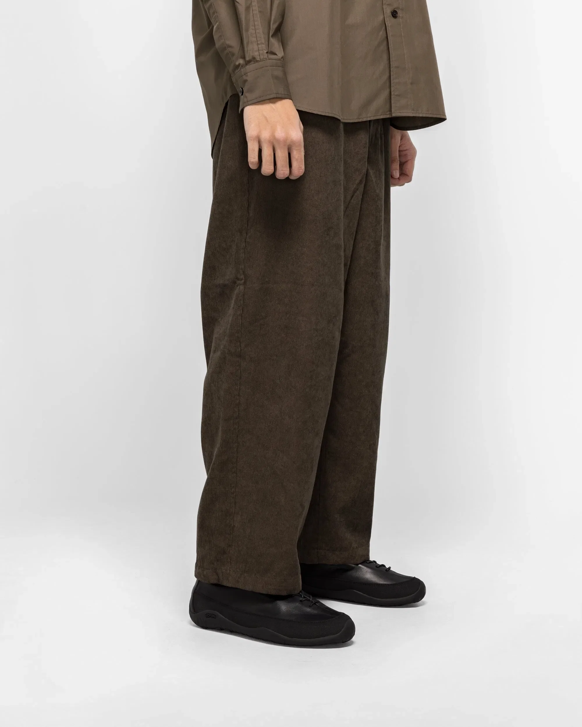 DAIWA PIER39 Tech Easy Trouser - Corduroy Brown Khaki