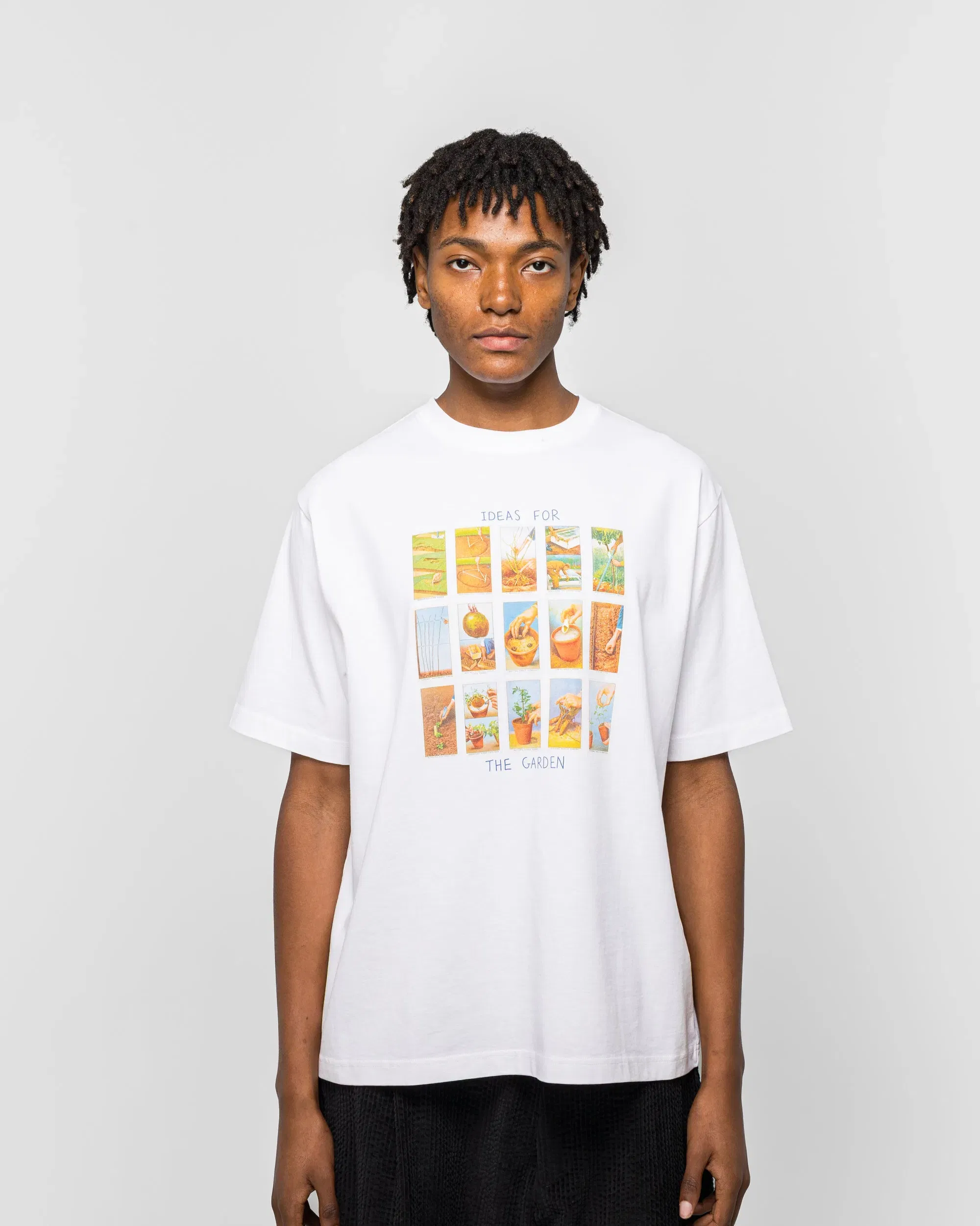Dudley Coppice Ideas For The Garden T-Shirt - White