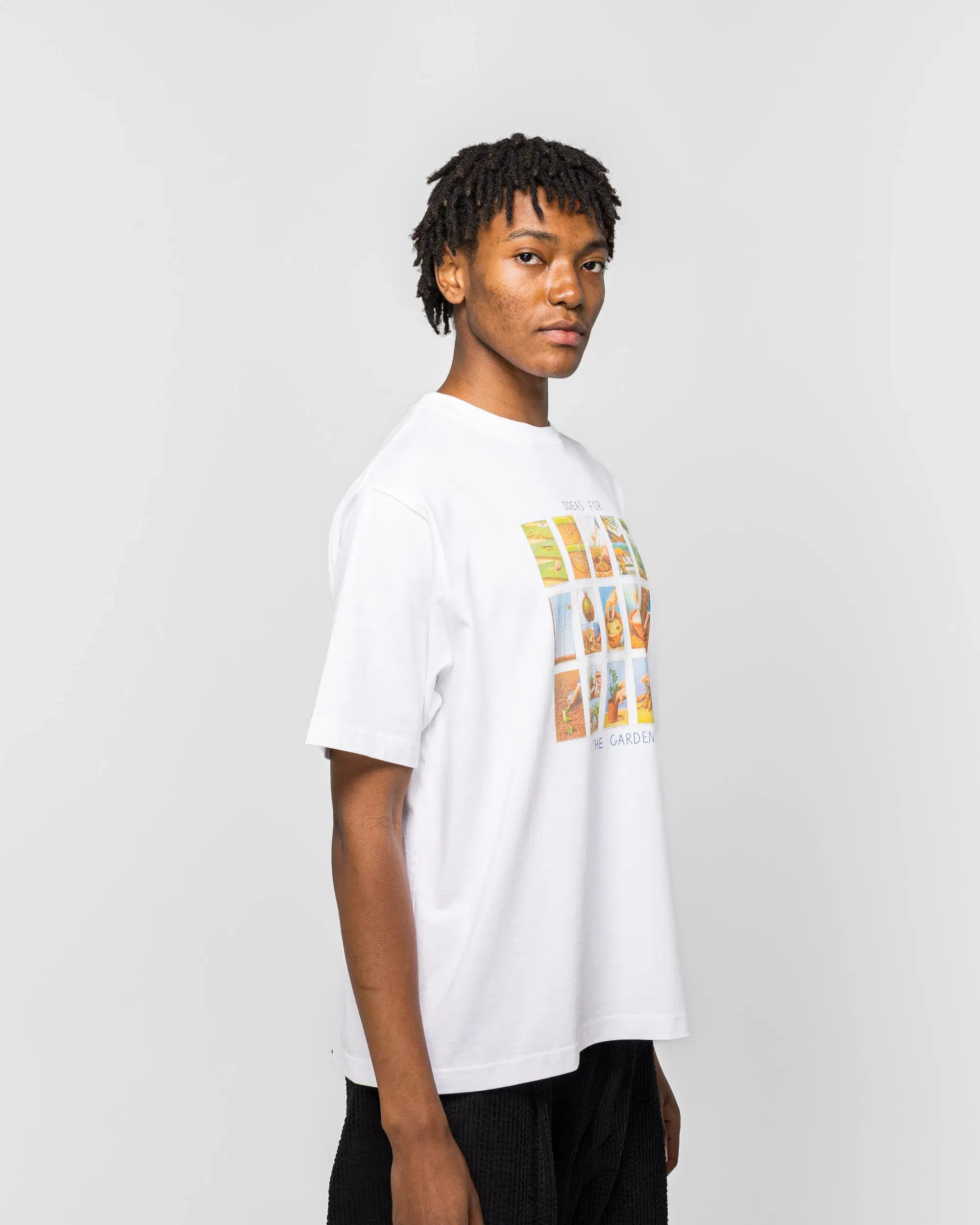 Dudley Coppice Ideas For The Garden T-Shirt - White
