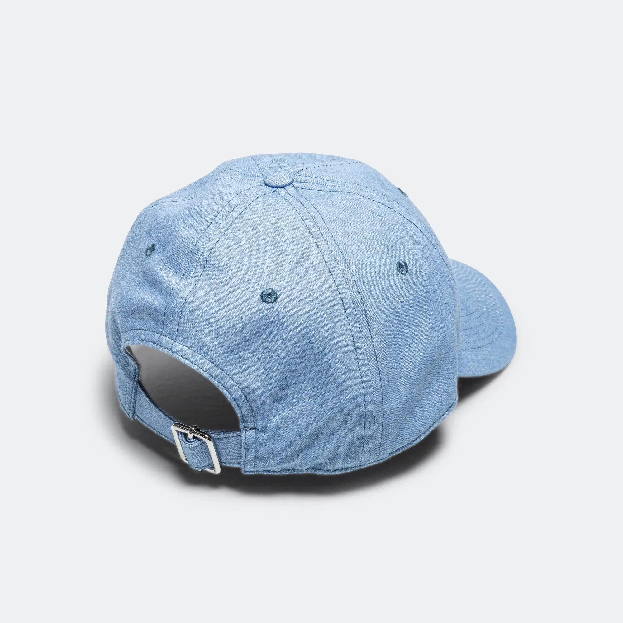 Marni Gabardine Baseball Cap with embroidered logo - Blue