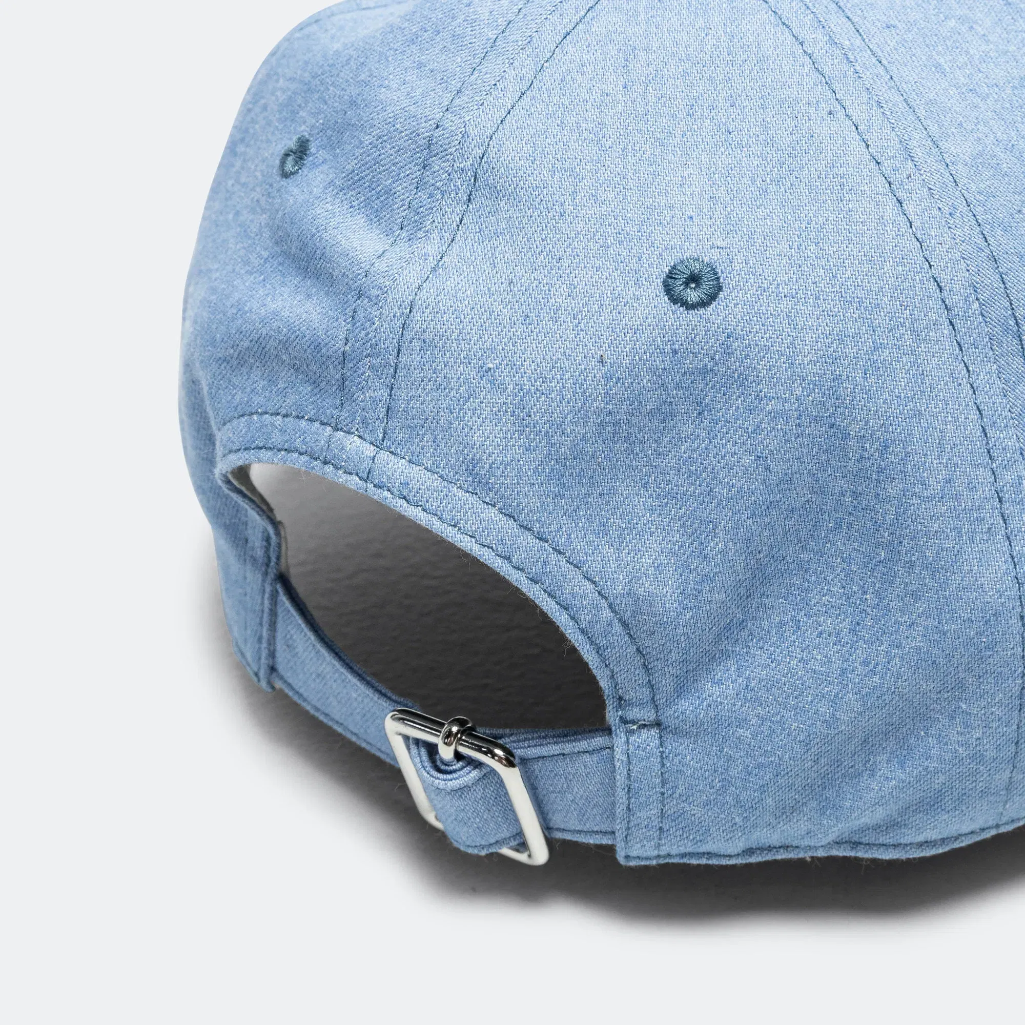 Marni Gabardine Baseball Cap with embroidered logo - Blue