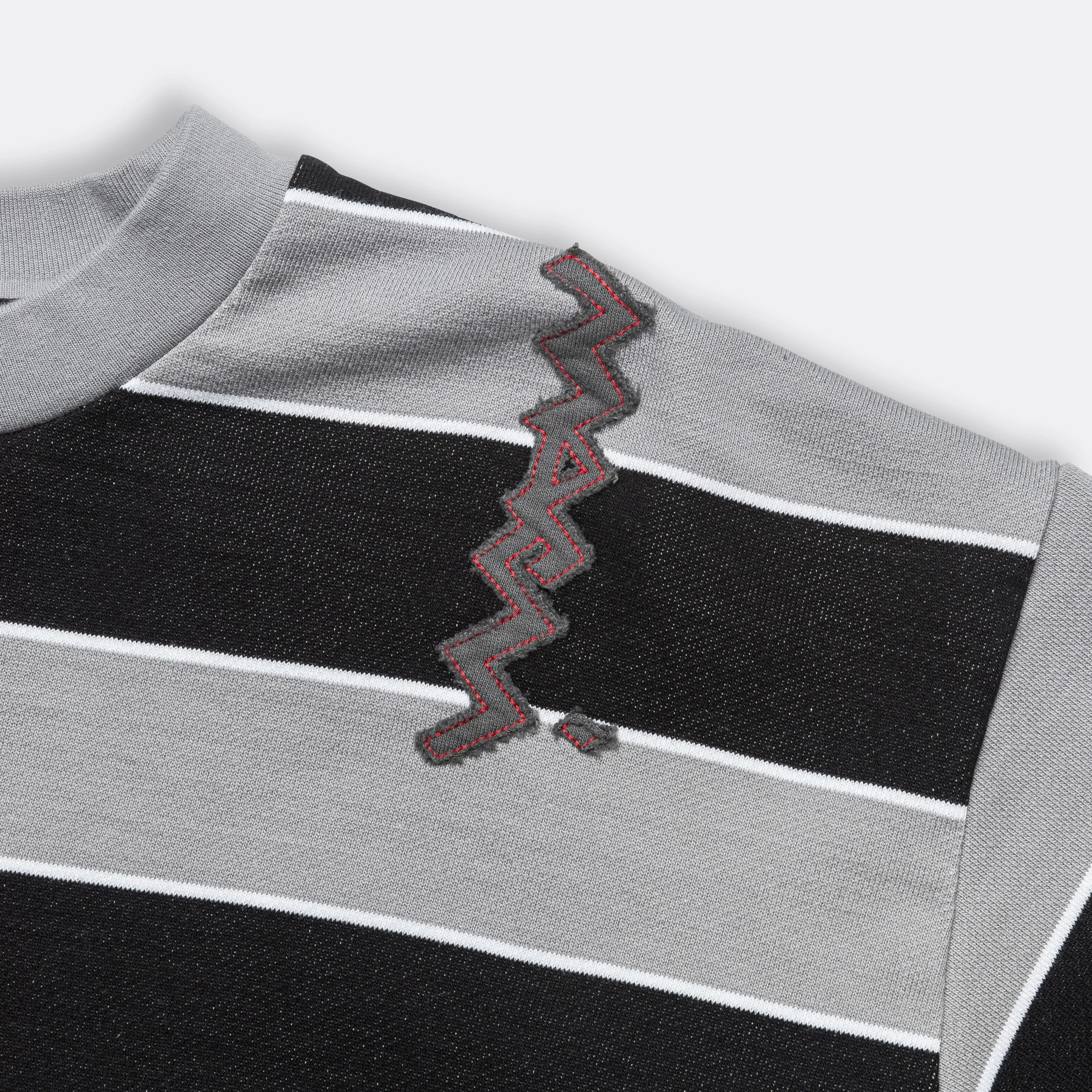 Marni Striped Sweatshirt - Grey/Black