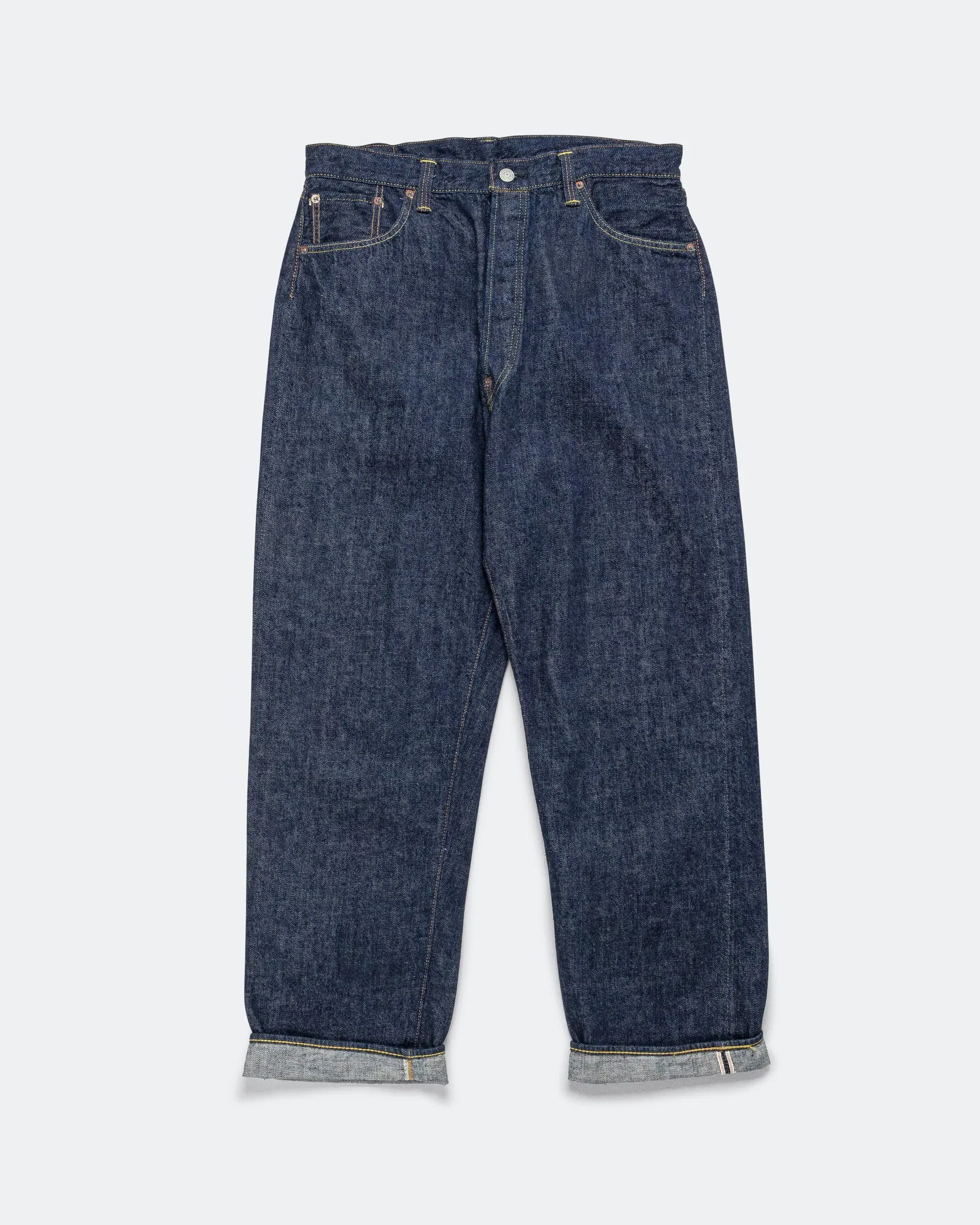orSlow Grand Dad's Fit Denim Pants - One Wash