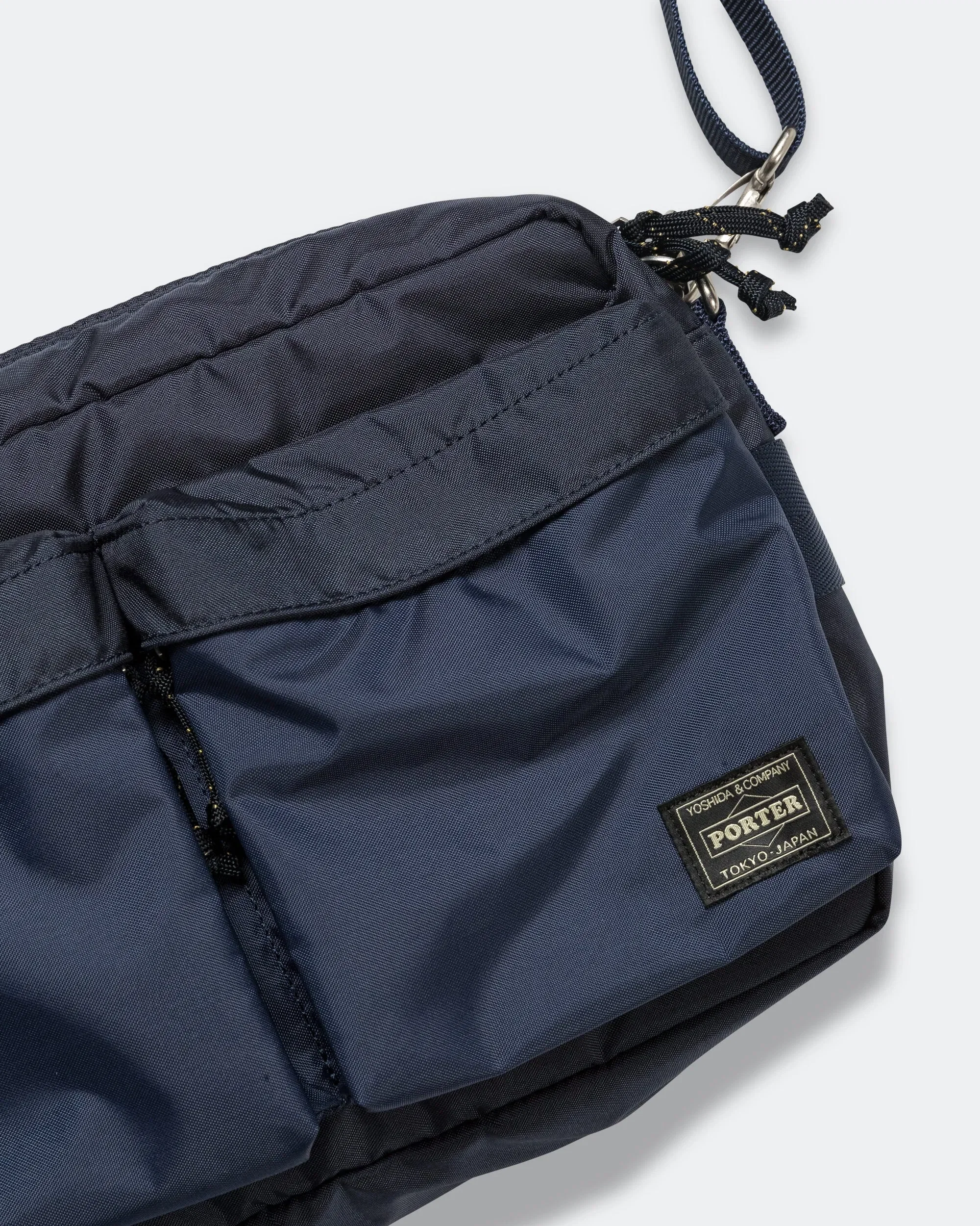 Porter-Yoshida & Co. Force Shoulder Bag (S) - Navy