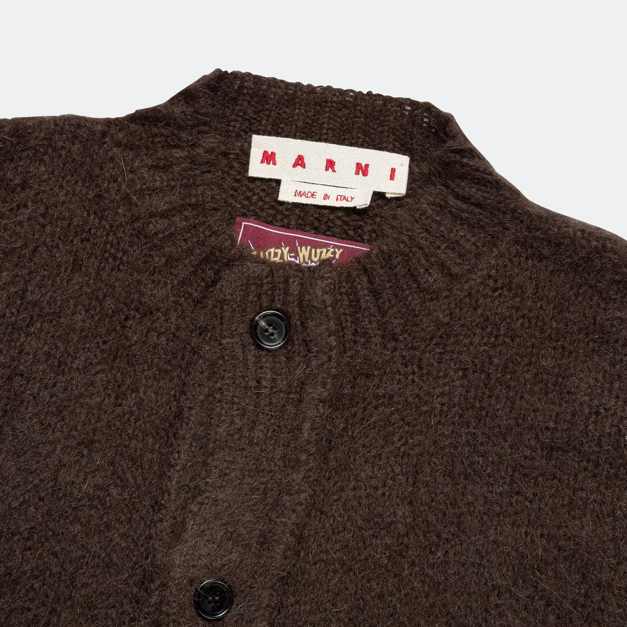 Marni Mohair Cardigan - Brown