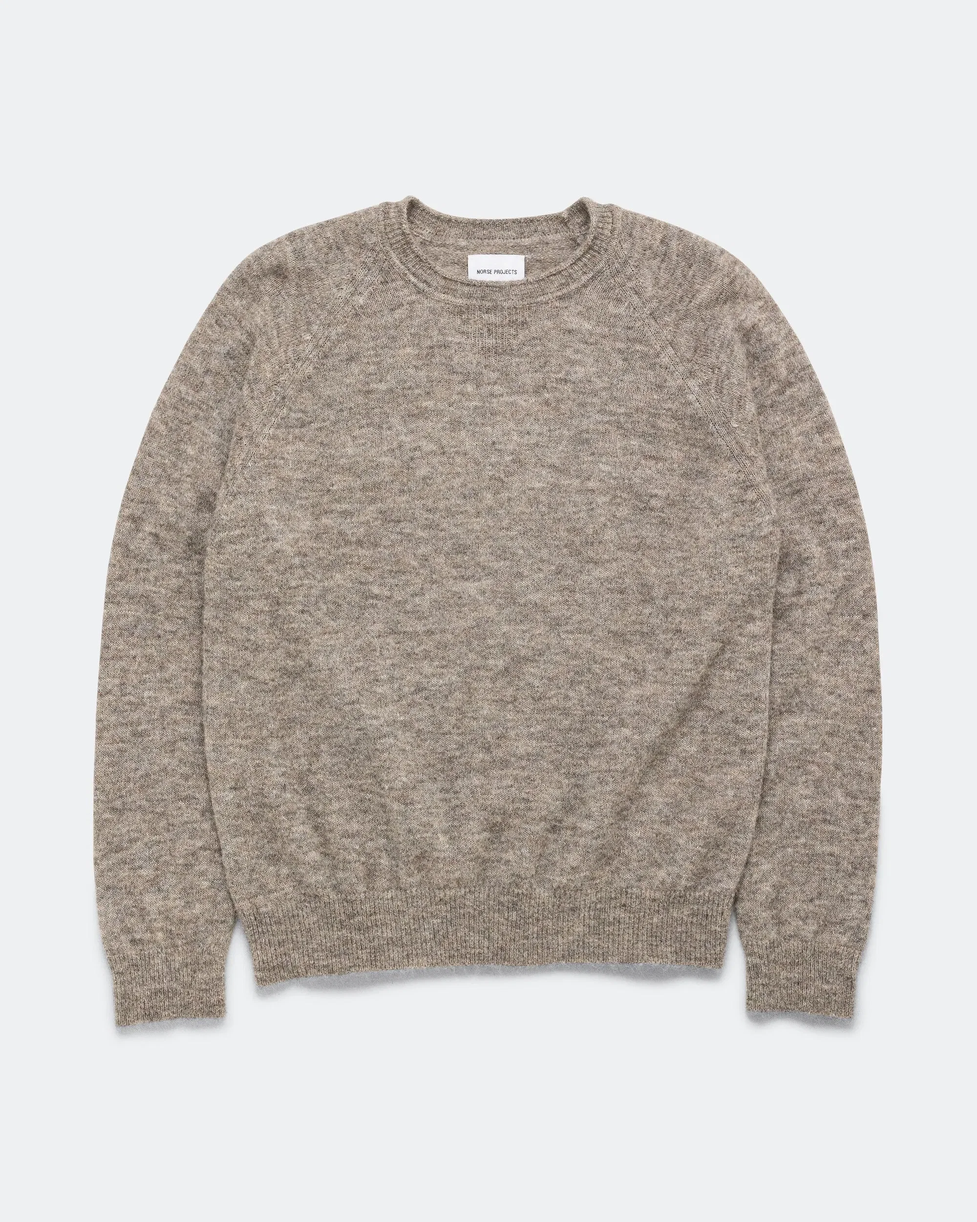 Norse Projects Nordrevik Baby Alpaca Sweater - Walnut
