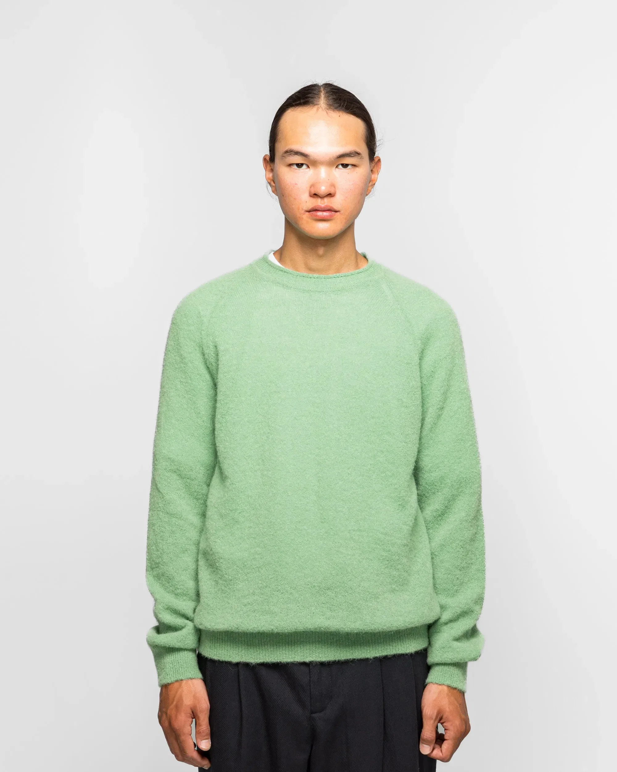 Norse Projects Nordrevik Baby Alpaca Sweater - Peapod
