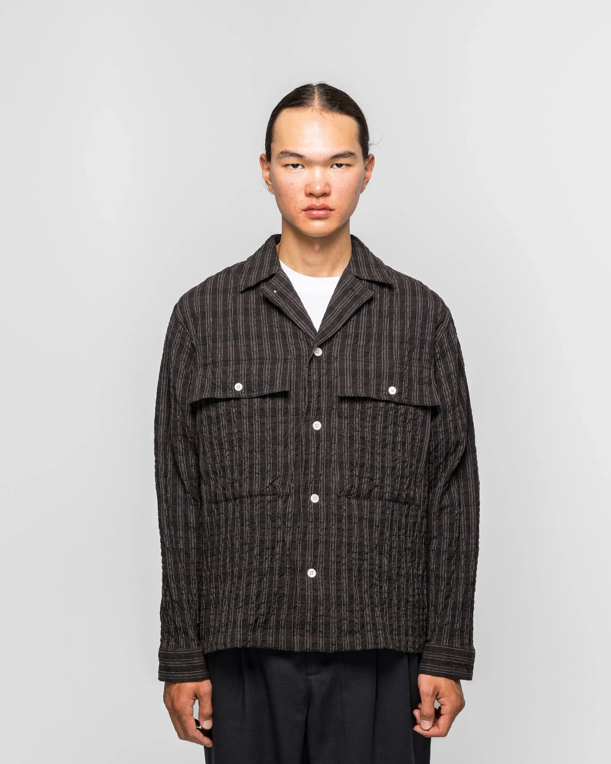 Norse Projects Mols Hunting Check Shirt - Delicioso Brown