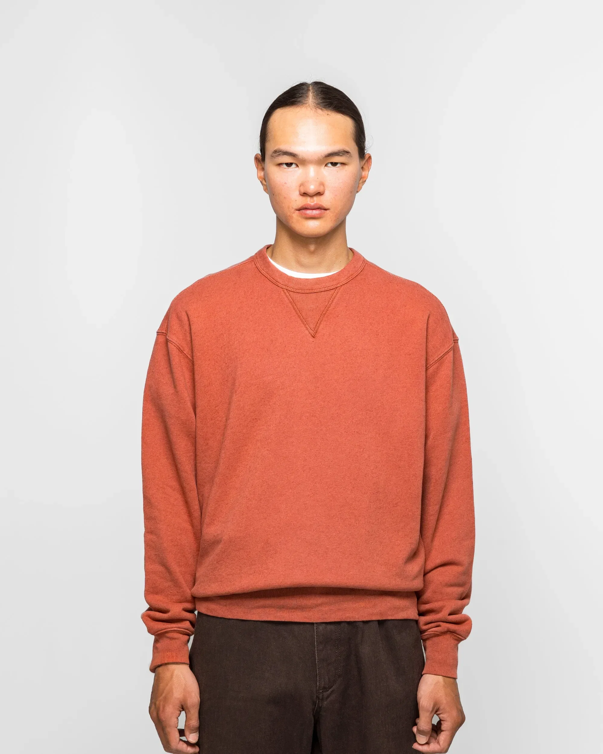 Norse Projects Kulhuse Cotton Linen Loopback Sweatshirt - Cowhide