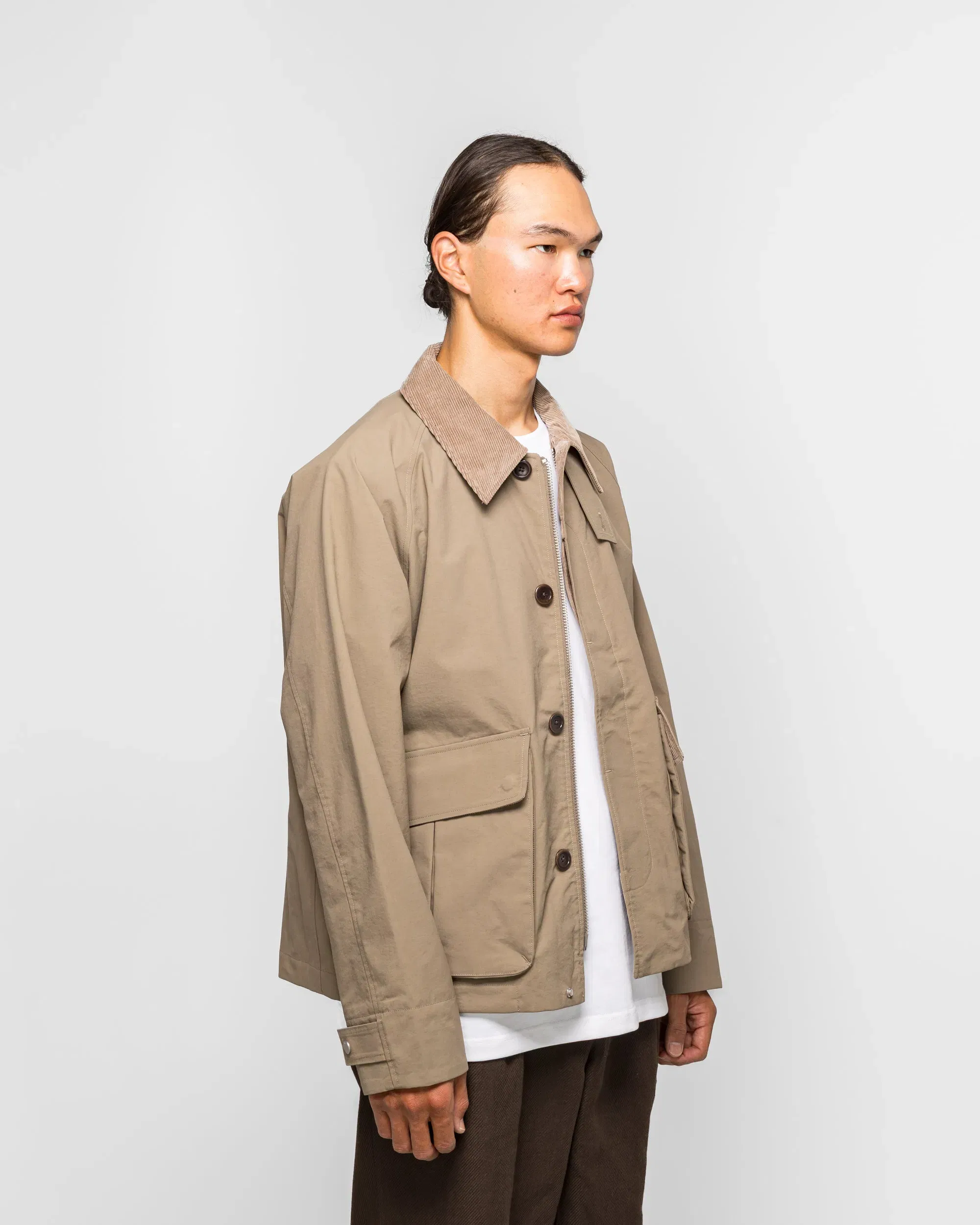 Norse Projects Gribskov Windstopper Jacket - Walnut