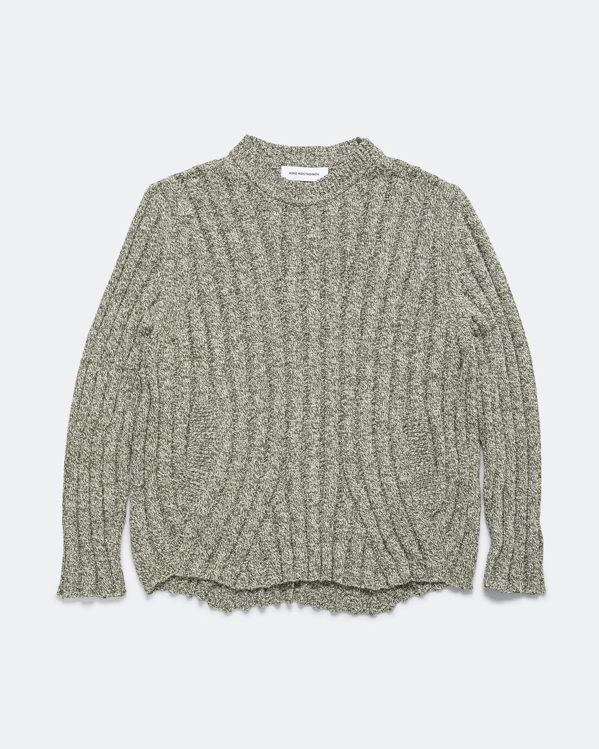 Kiko Kostadinov Kada Knit Pullover - Grey Melange