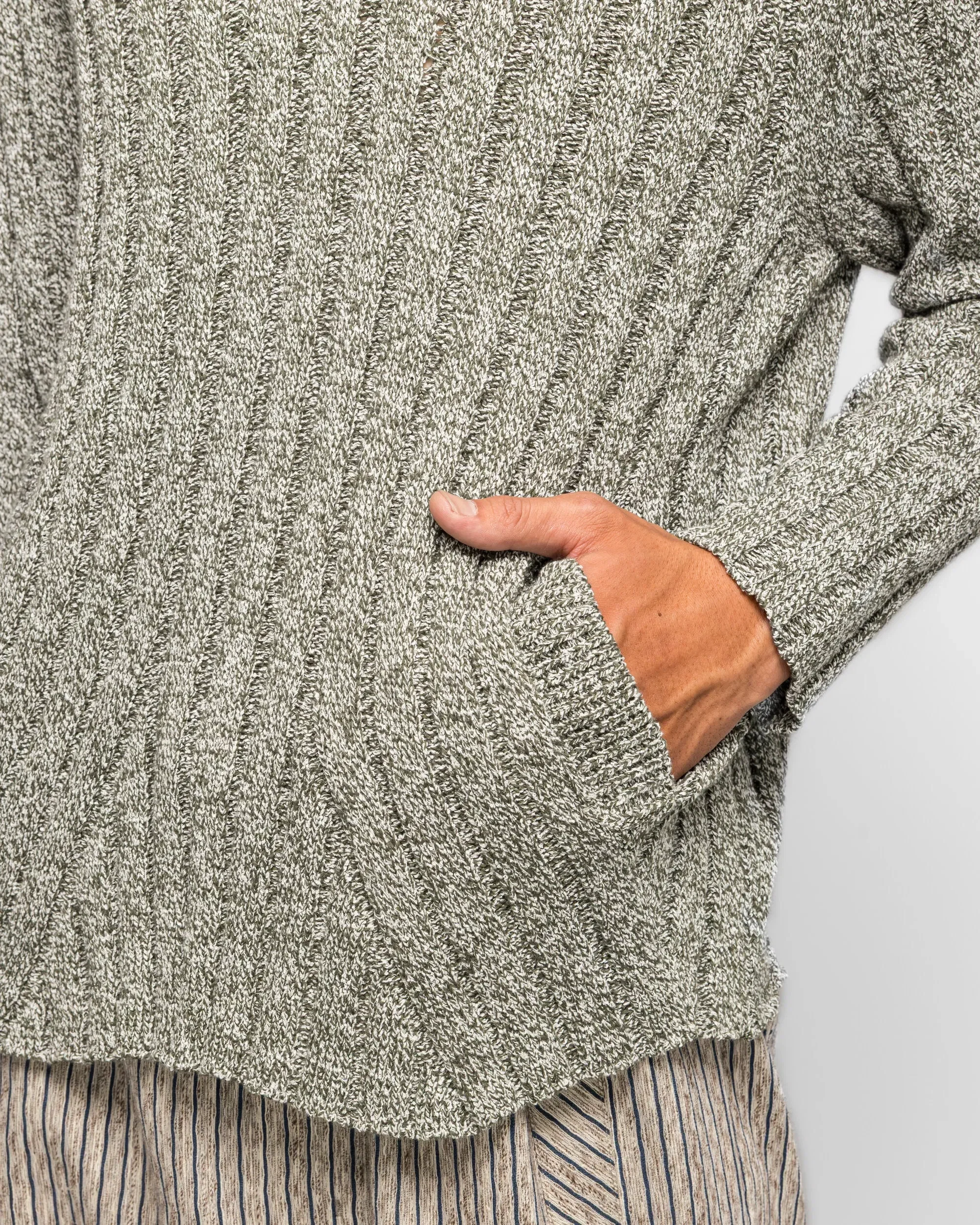 Kiko Kostadinov Kada Knit Pullover - Grey Melange