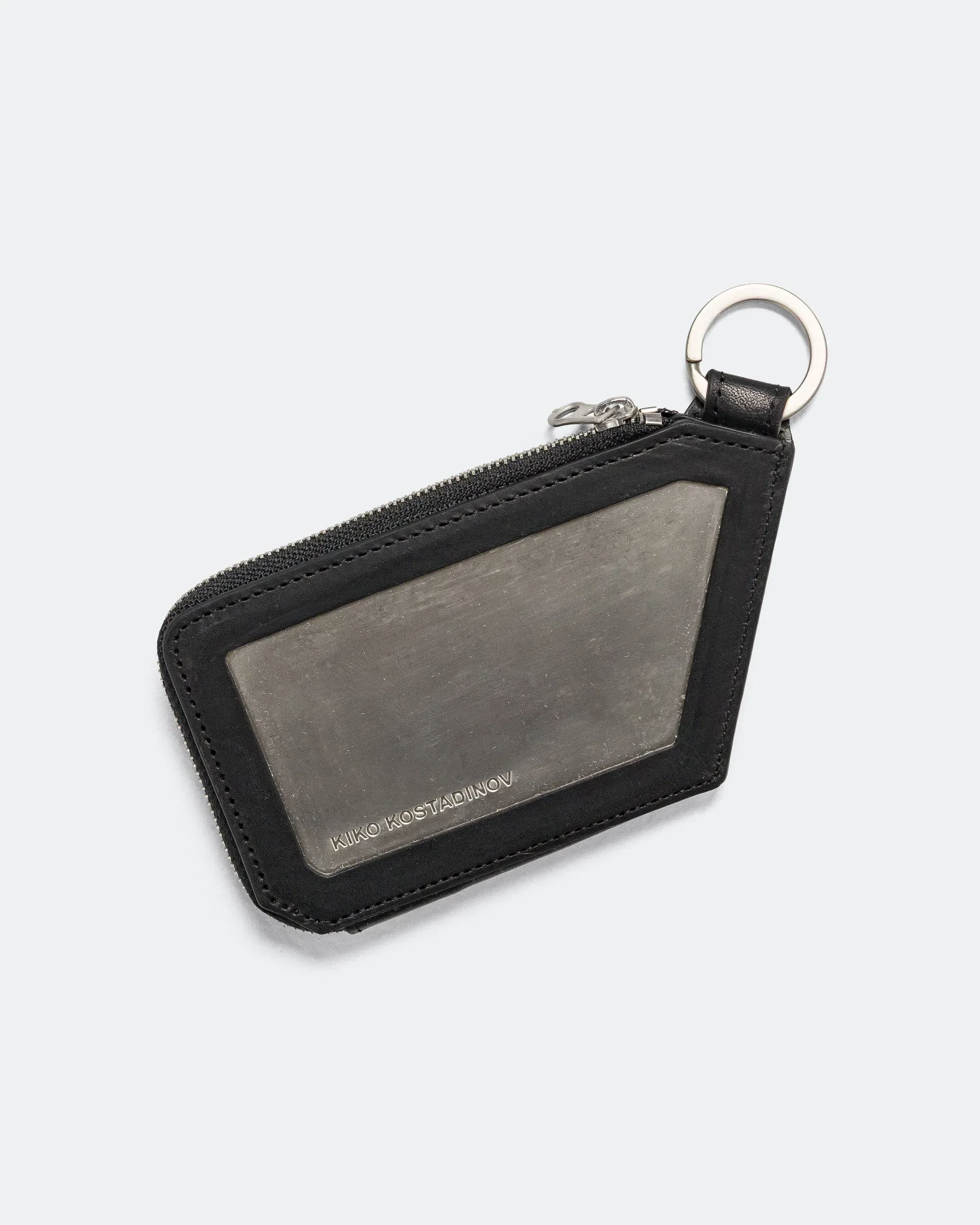 Kiko Kostadinov Ohne Wallet - Obsidian Black Leather