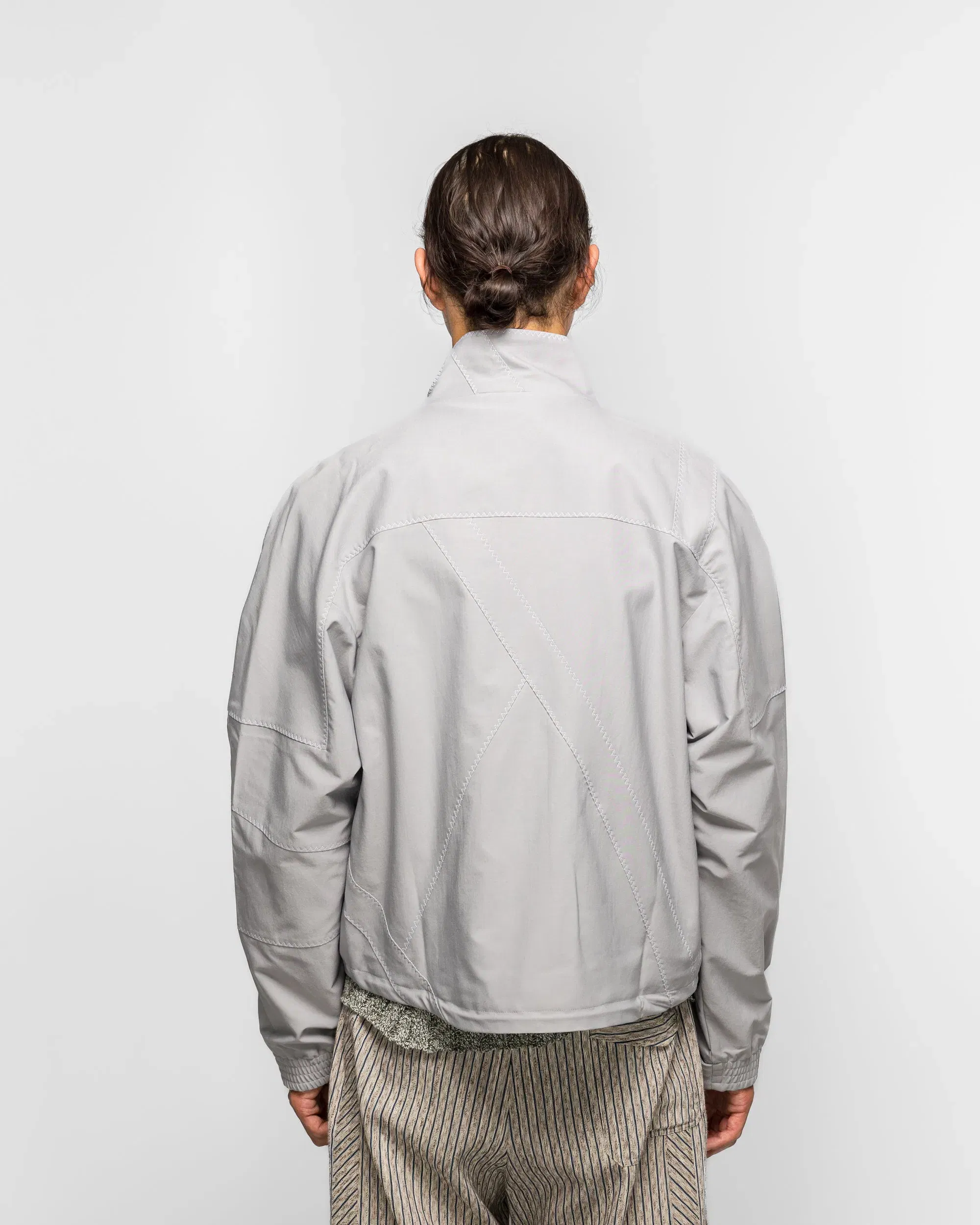 Kiko Kostadinov Fosco Jacket - Pebble Grey Strech Twill