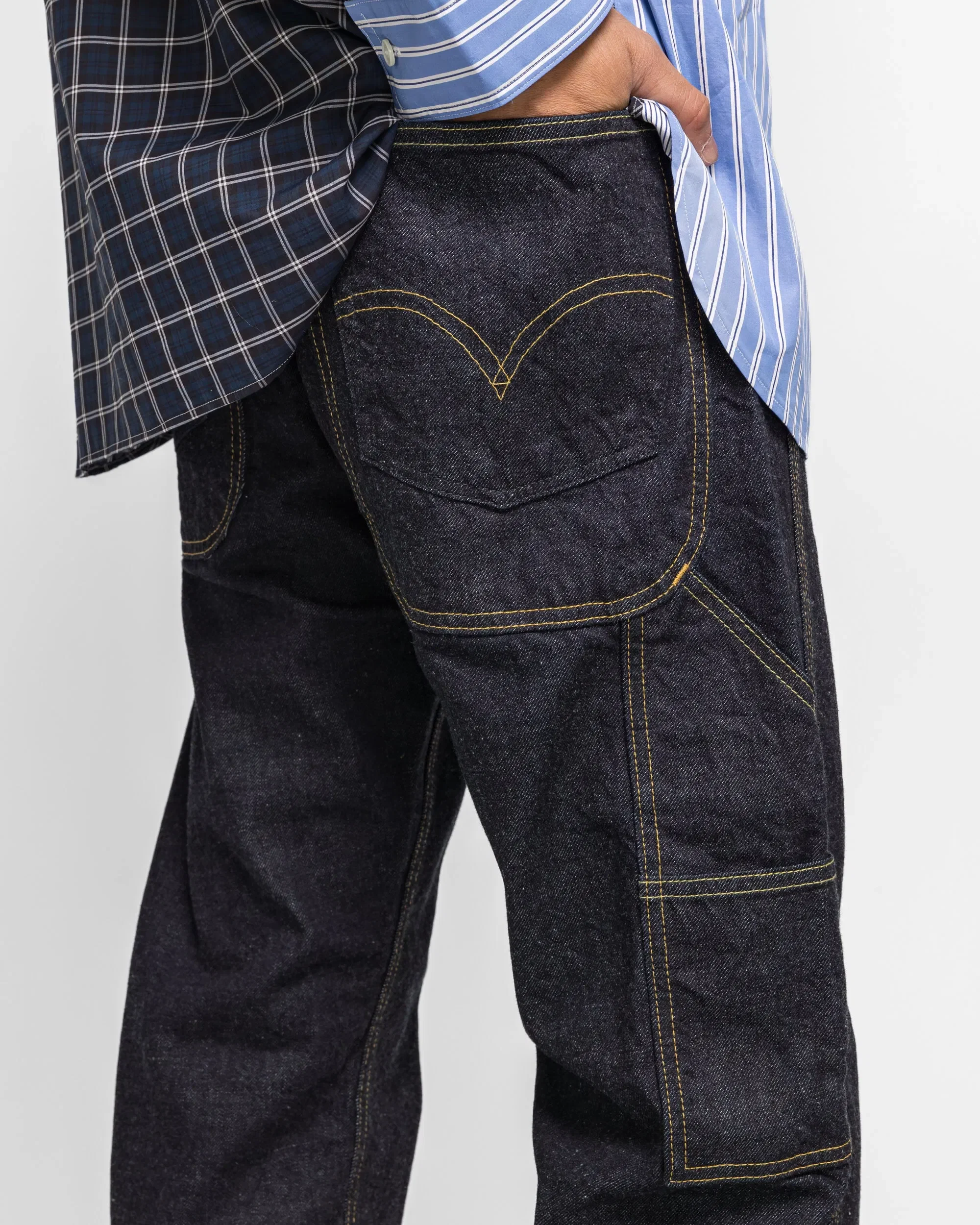 Junya Watanabe MAN Cotton Canvas Workwear Trousers x Levi's - Indigo