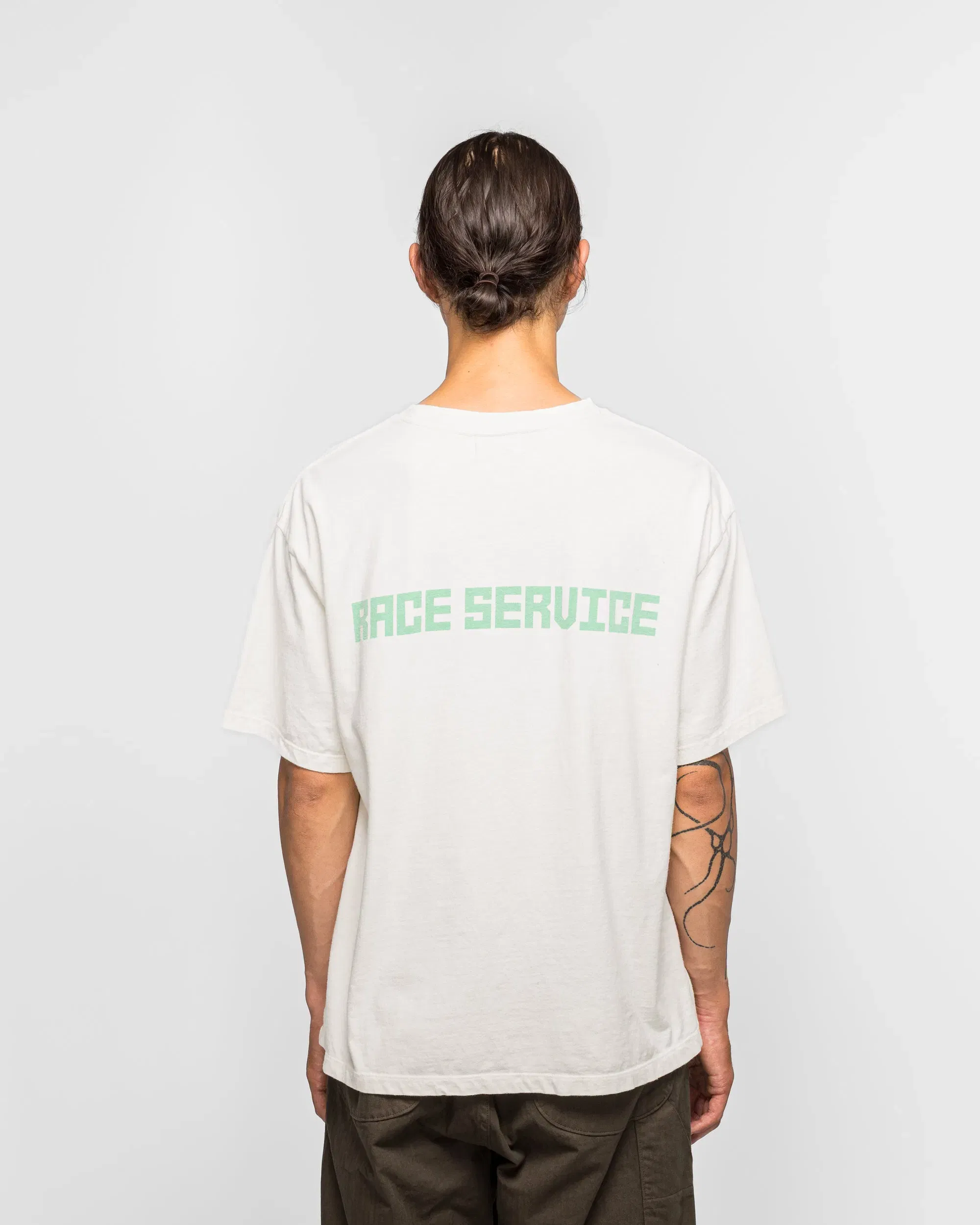 Good Art Hlywd RS x GA x UT Faster Than You Tee - White