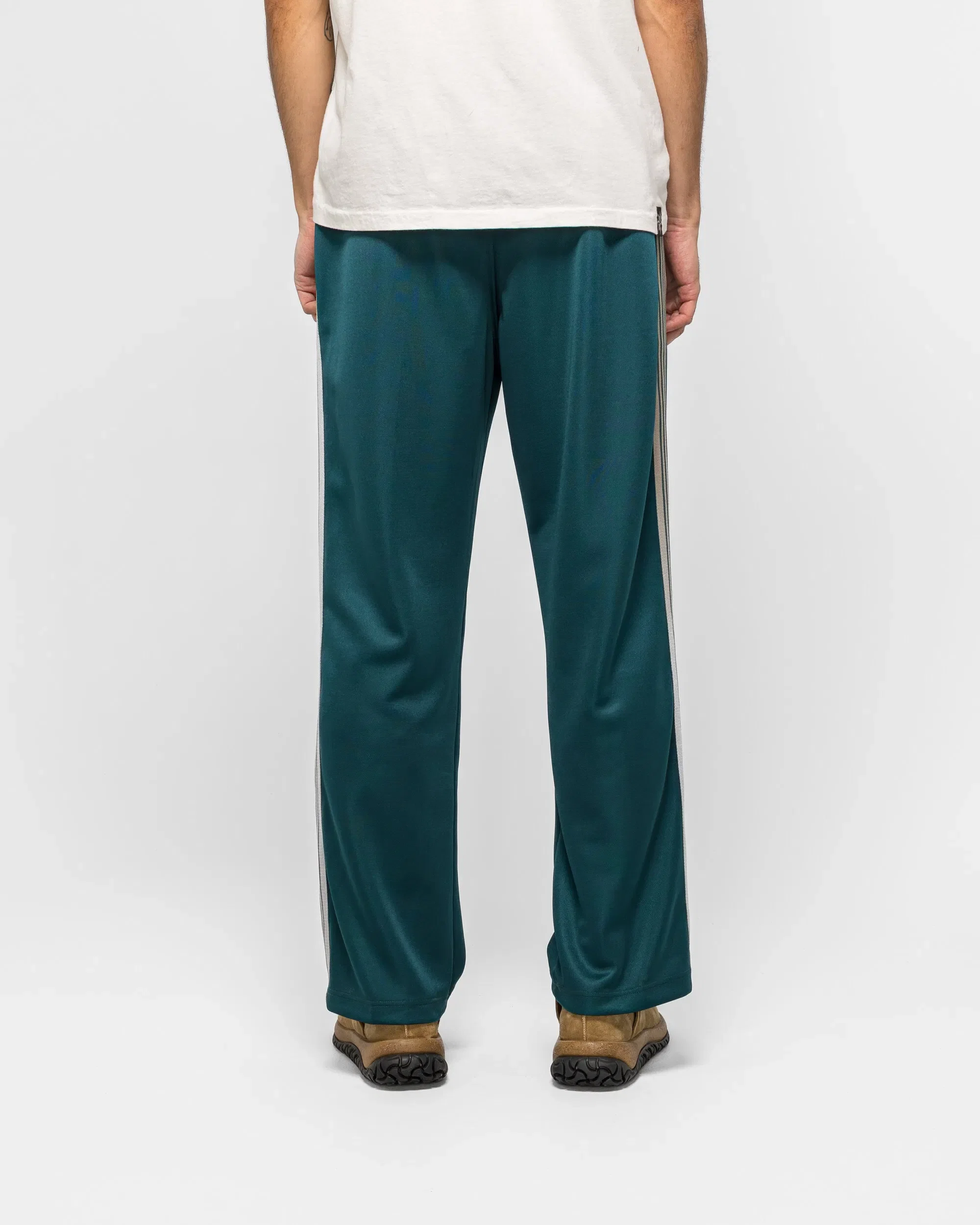 Needles Track Pant - Green Poly Smooth