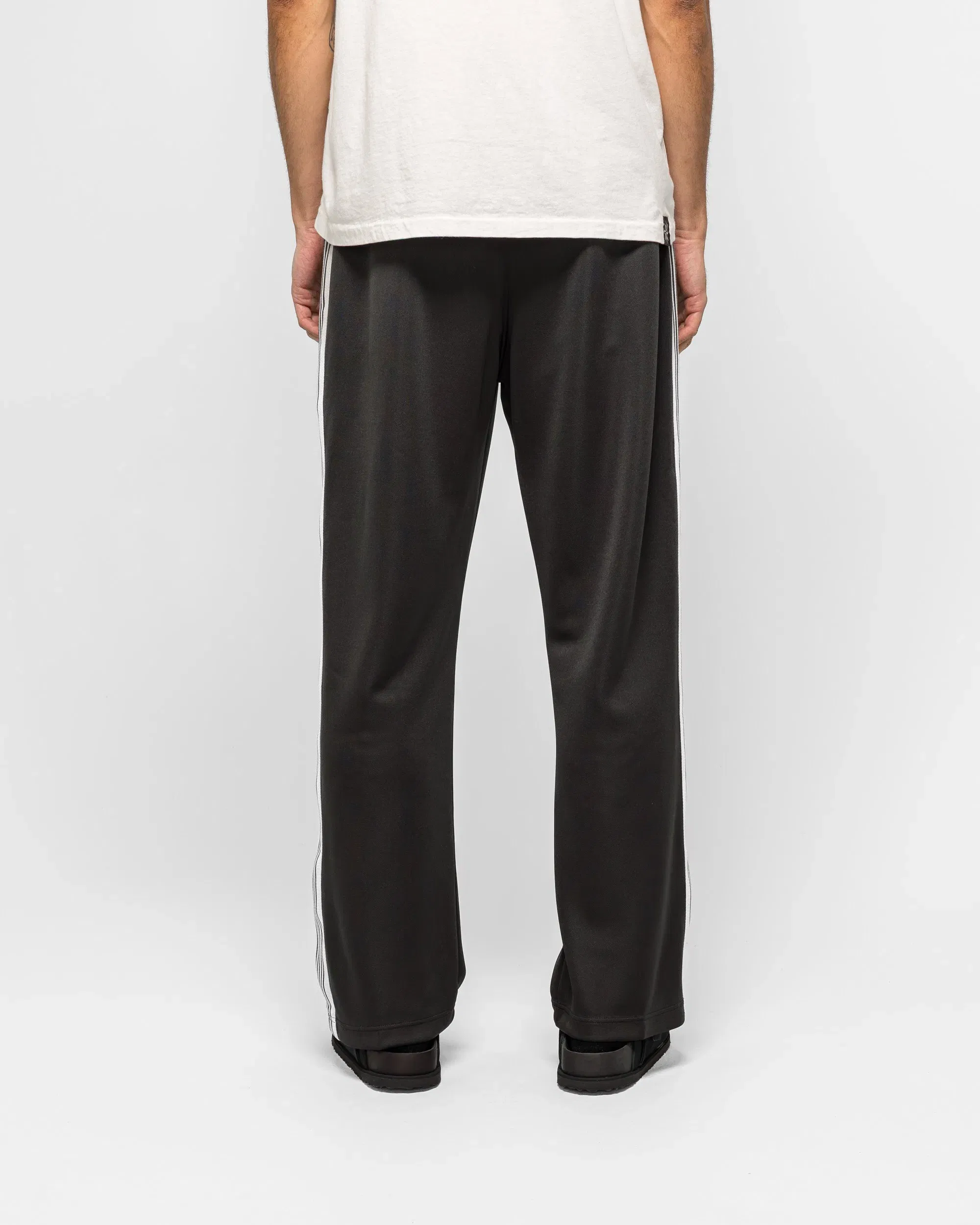 Needles Track Pant - Charcoal Poly Smooth