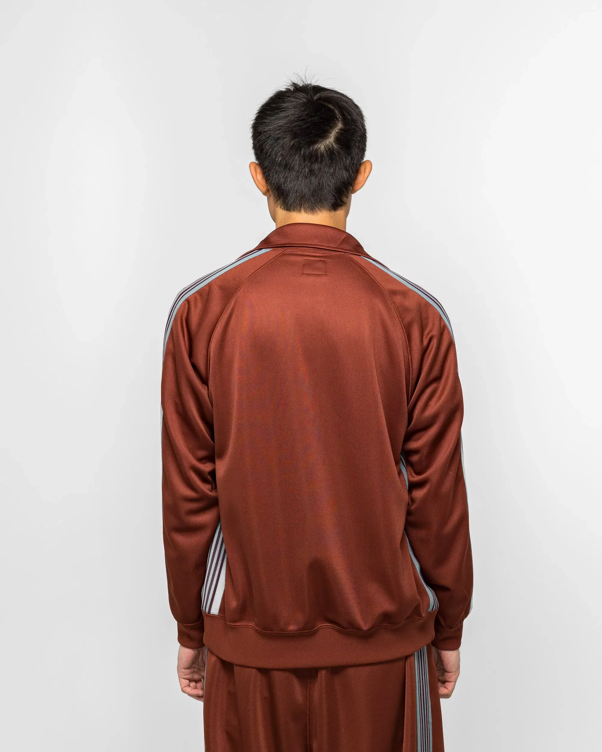 Needles Track Jacket - Rust Poly Smooth