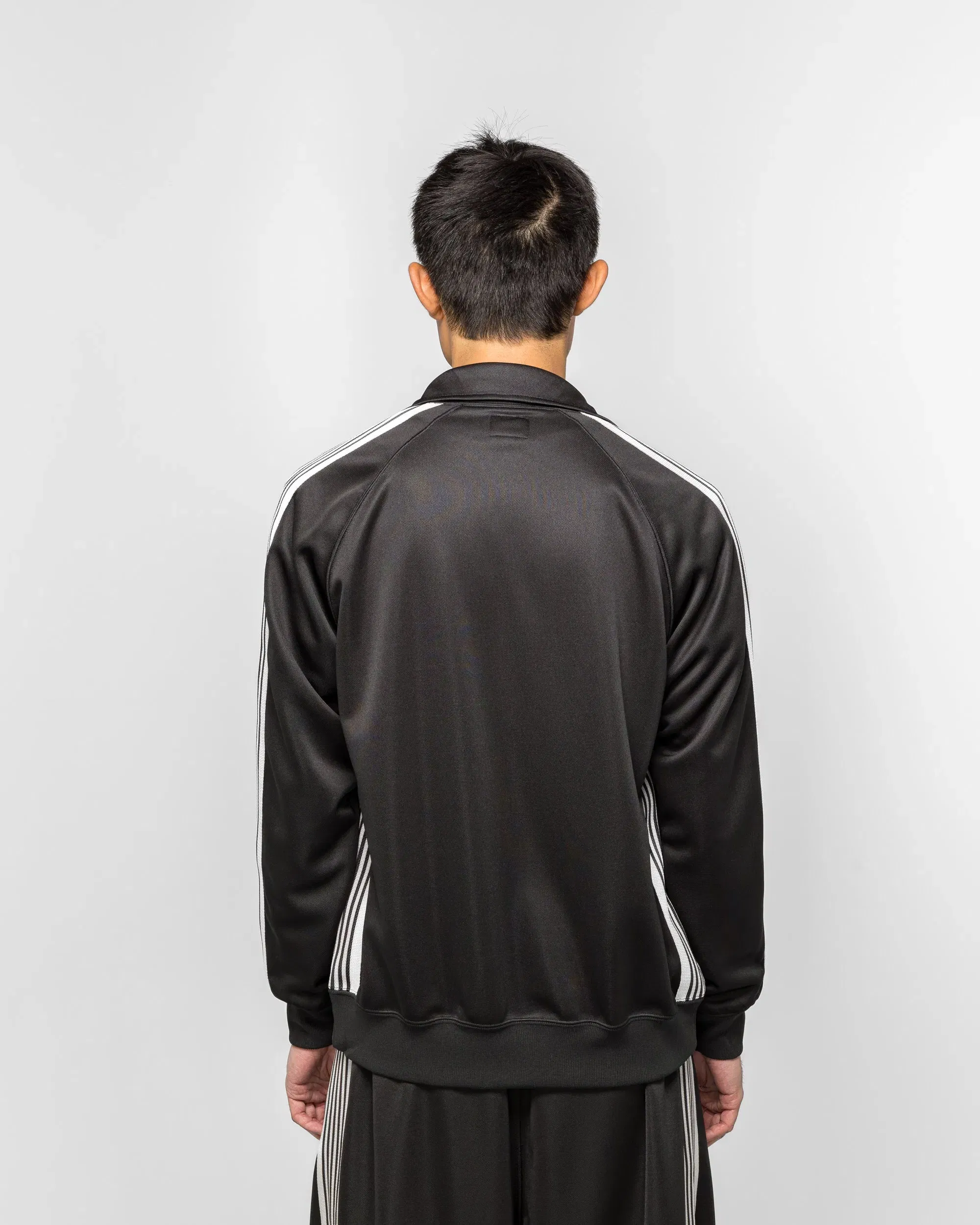 Needles Track Jacket - Charcoal Poly Smooth