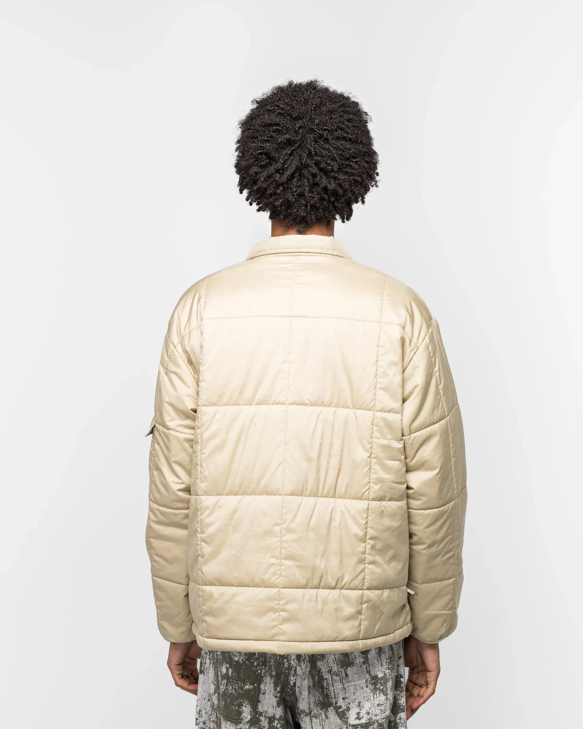 BEAMS PLUS Puffy Jacket - Beige
