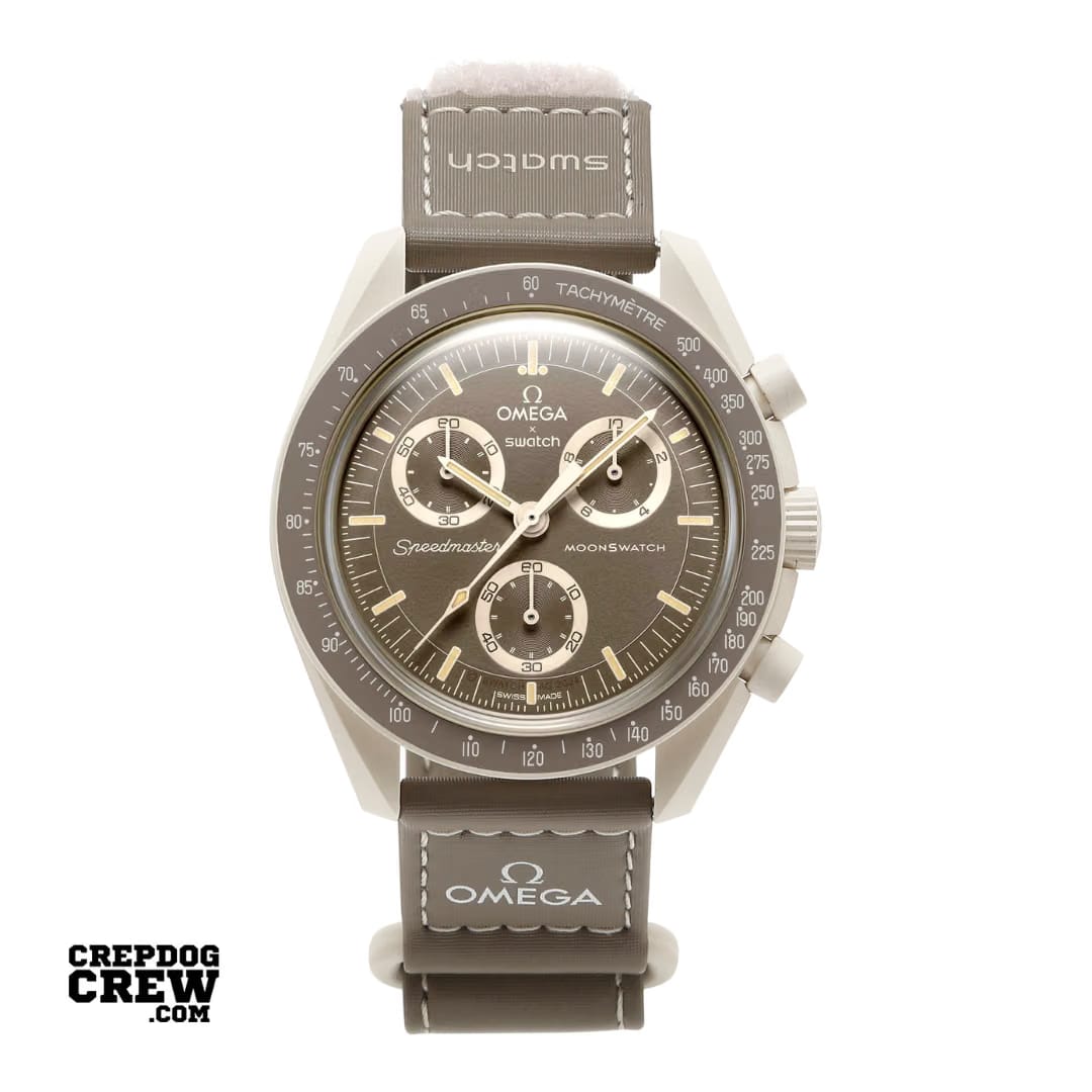 Swatch x Omega Bioceramic Moonswatch Mission On Earth Desert SO33T103