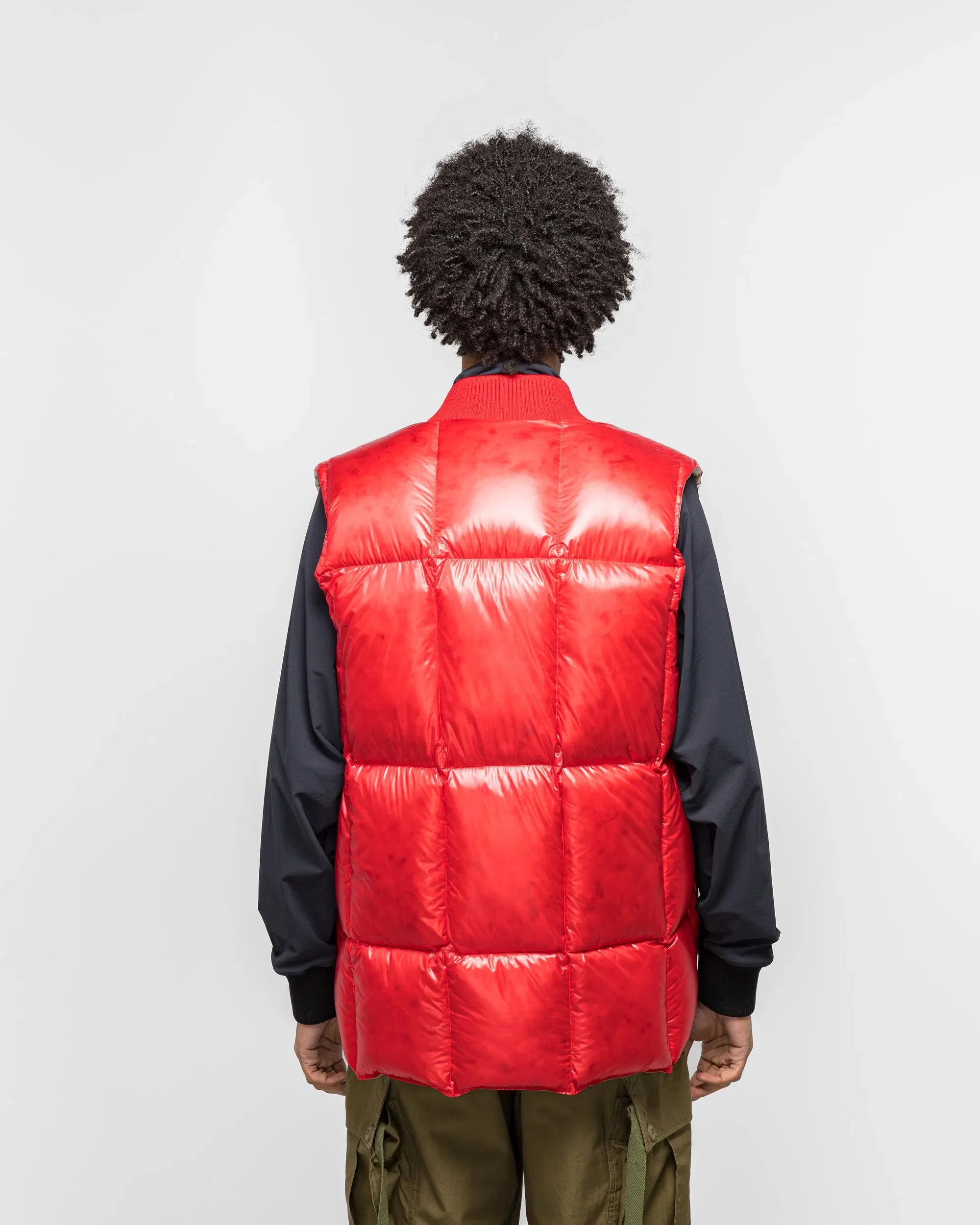 BEAMS PLUS MT Down Vest - Red