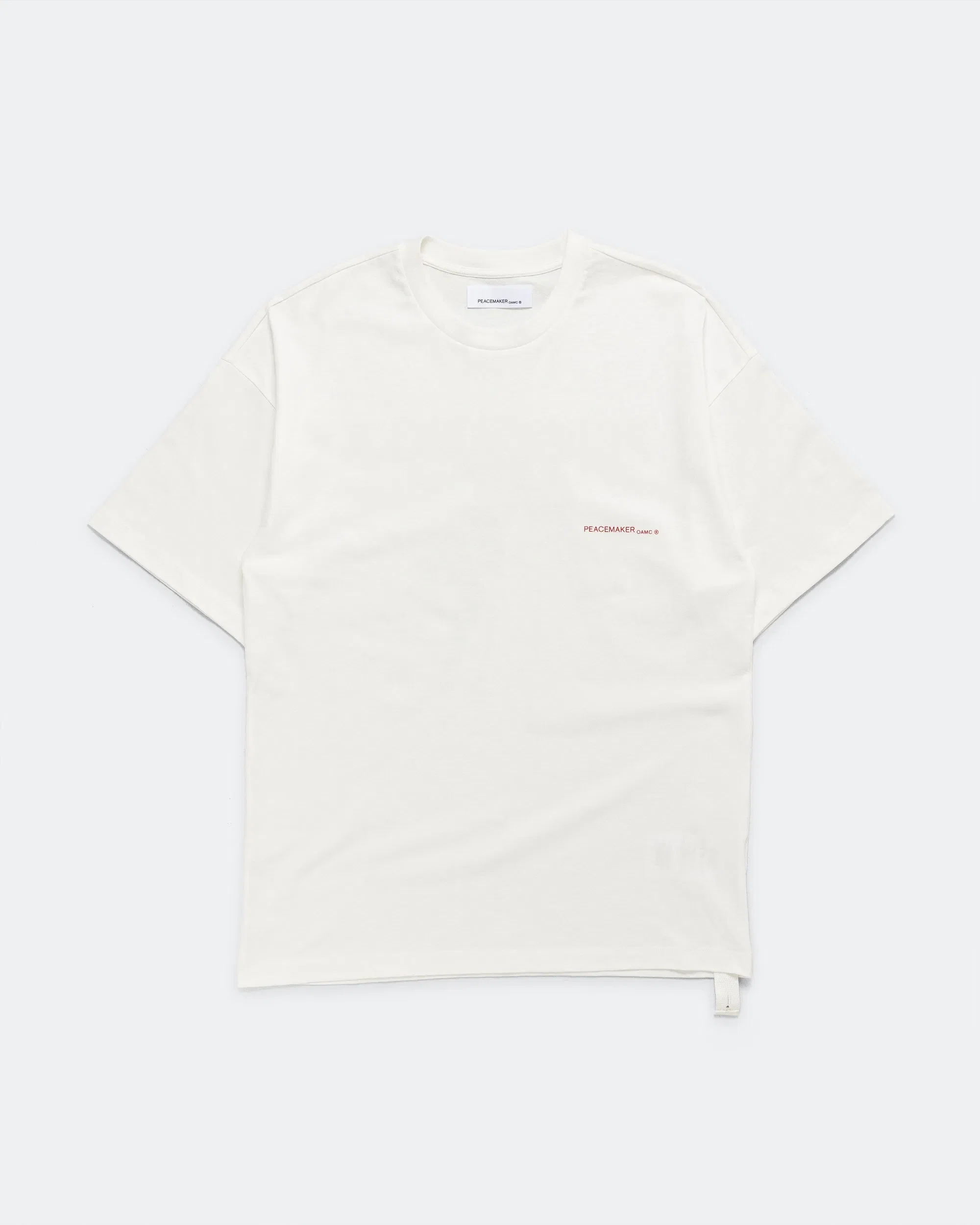 OAMC Peacemaker Oversize Keys Print Tee - White