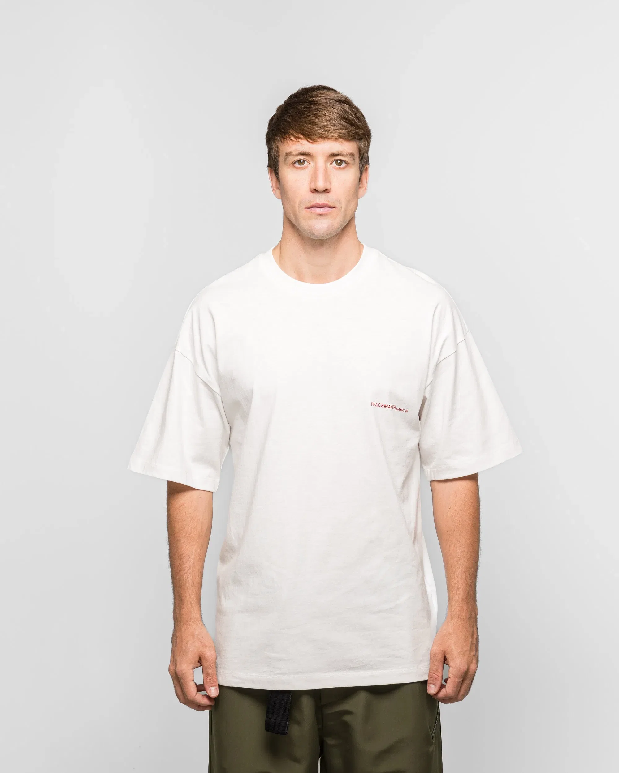 OAMC Peacemaker Oversize Keys Print Tee - White