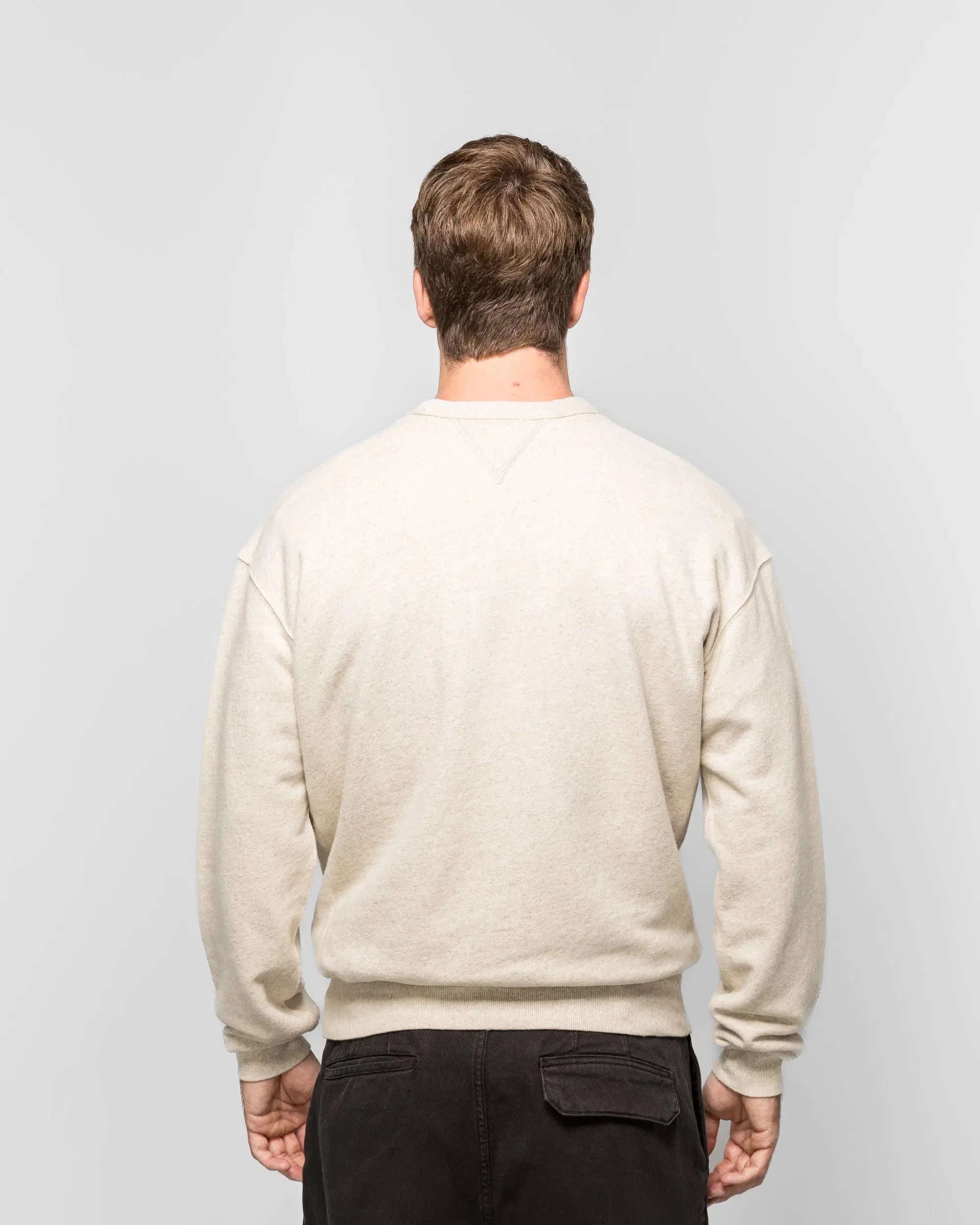Norse Projects Kulhuse Cotton Linen Loopback Sweatshirt - Natural