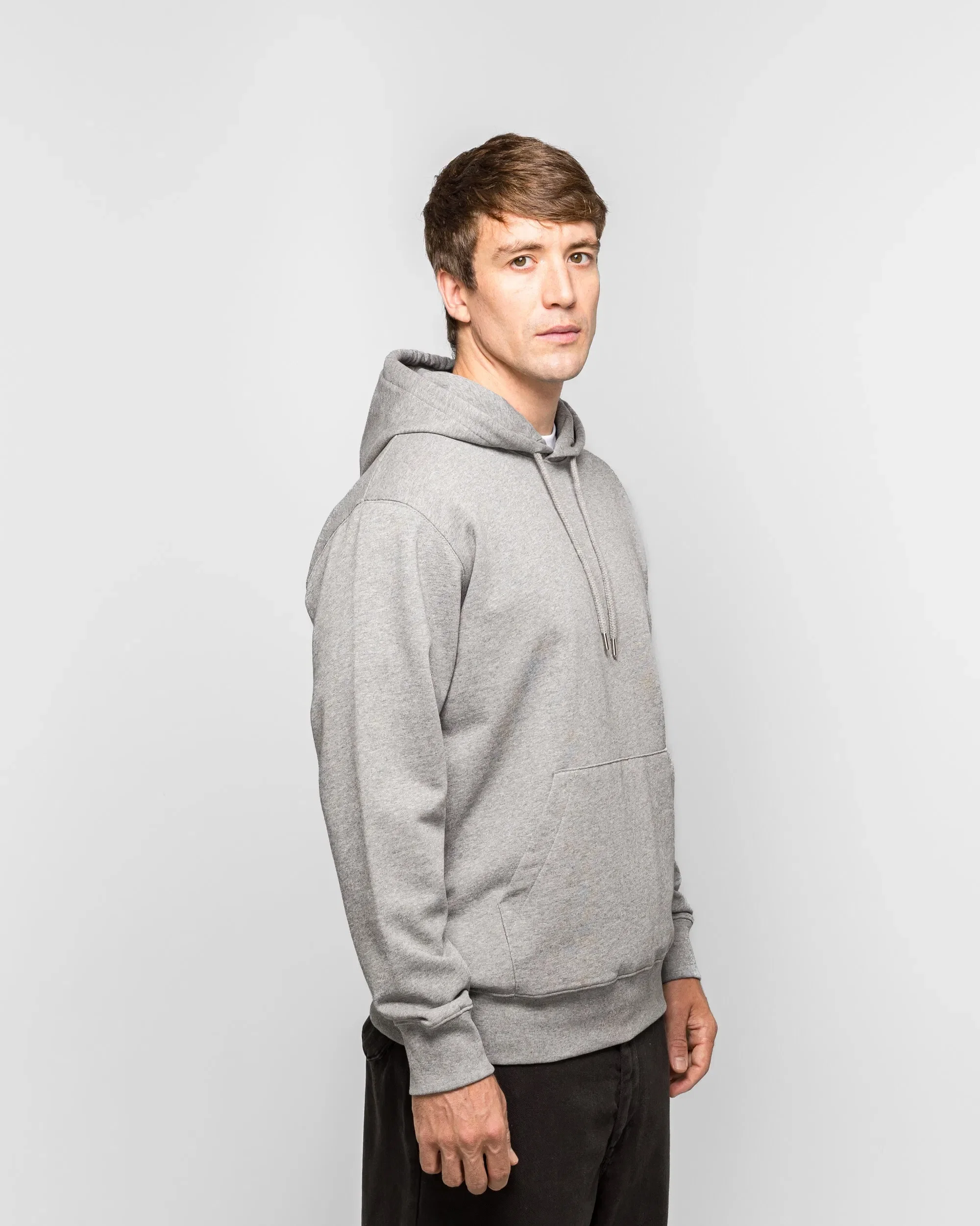 Norse Projects Standard Hoodie - Grey Melange