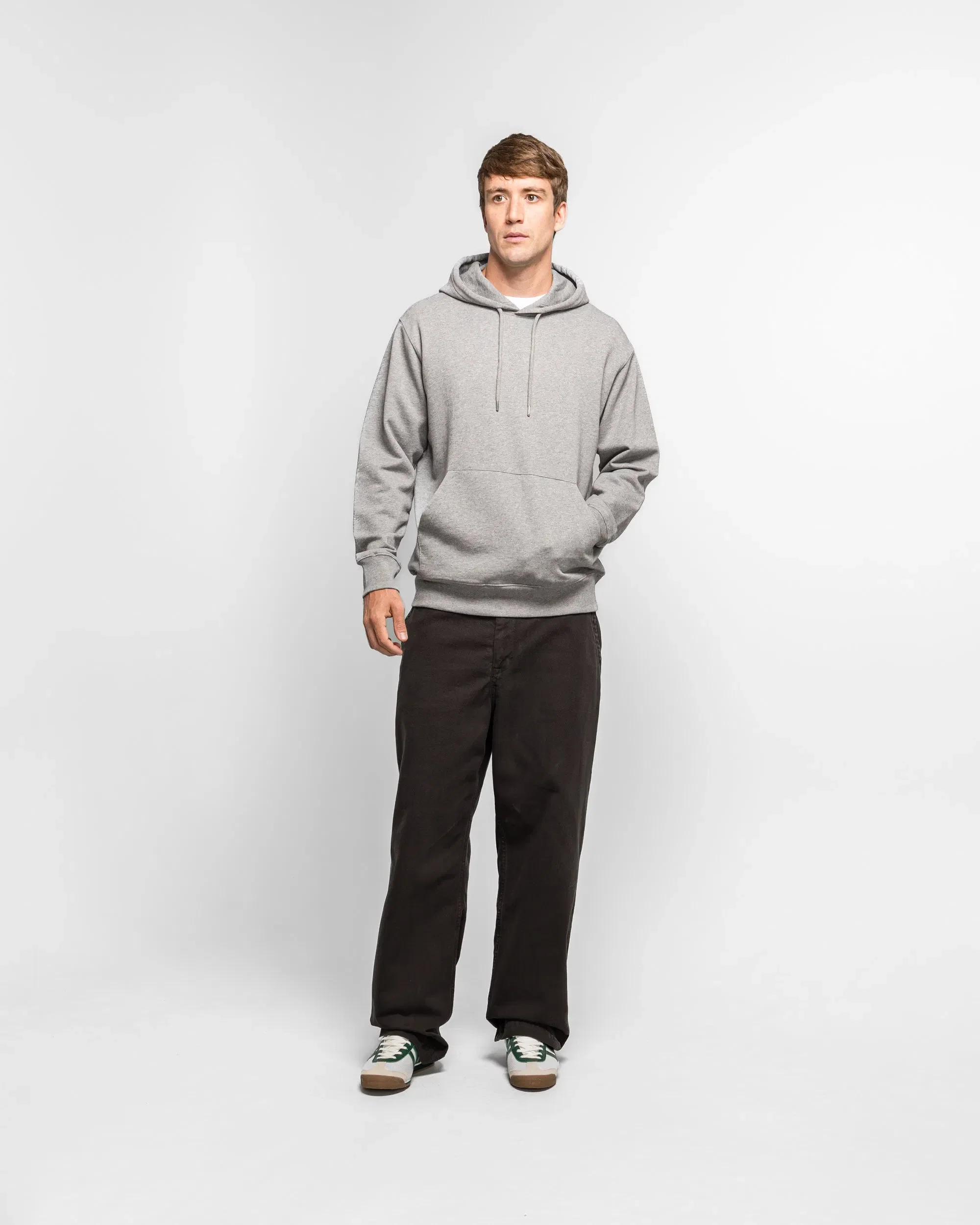 Norse Projects Standard Hoodie - Grey Melange