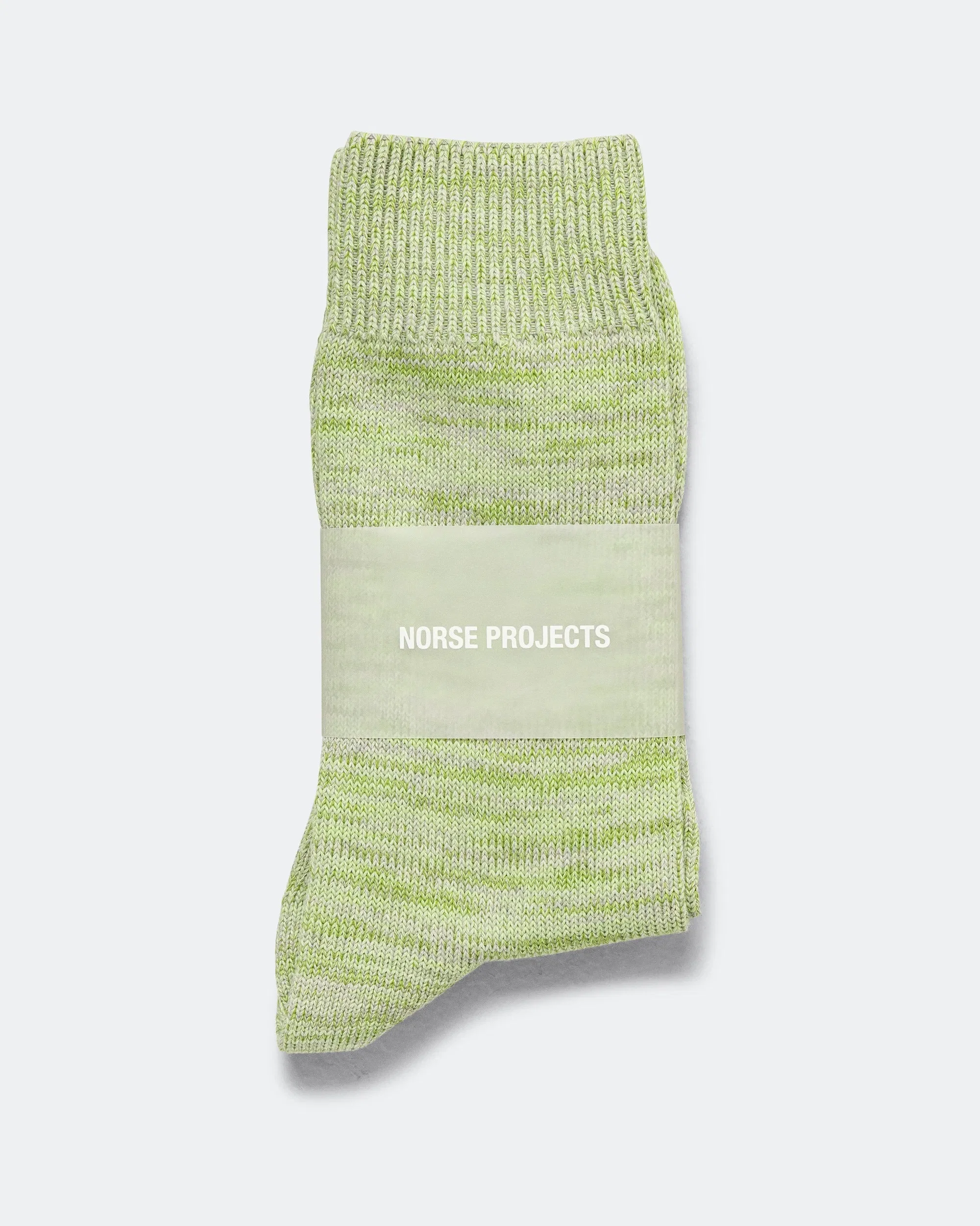 Norse Projects Bykle Heavy Cotton Twist Sock - Basil