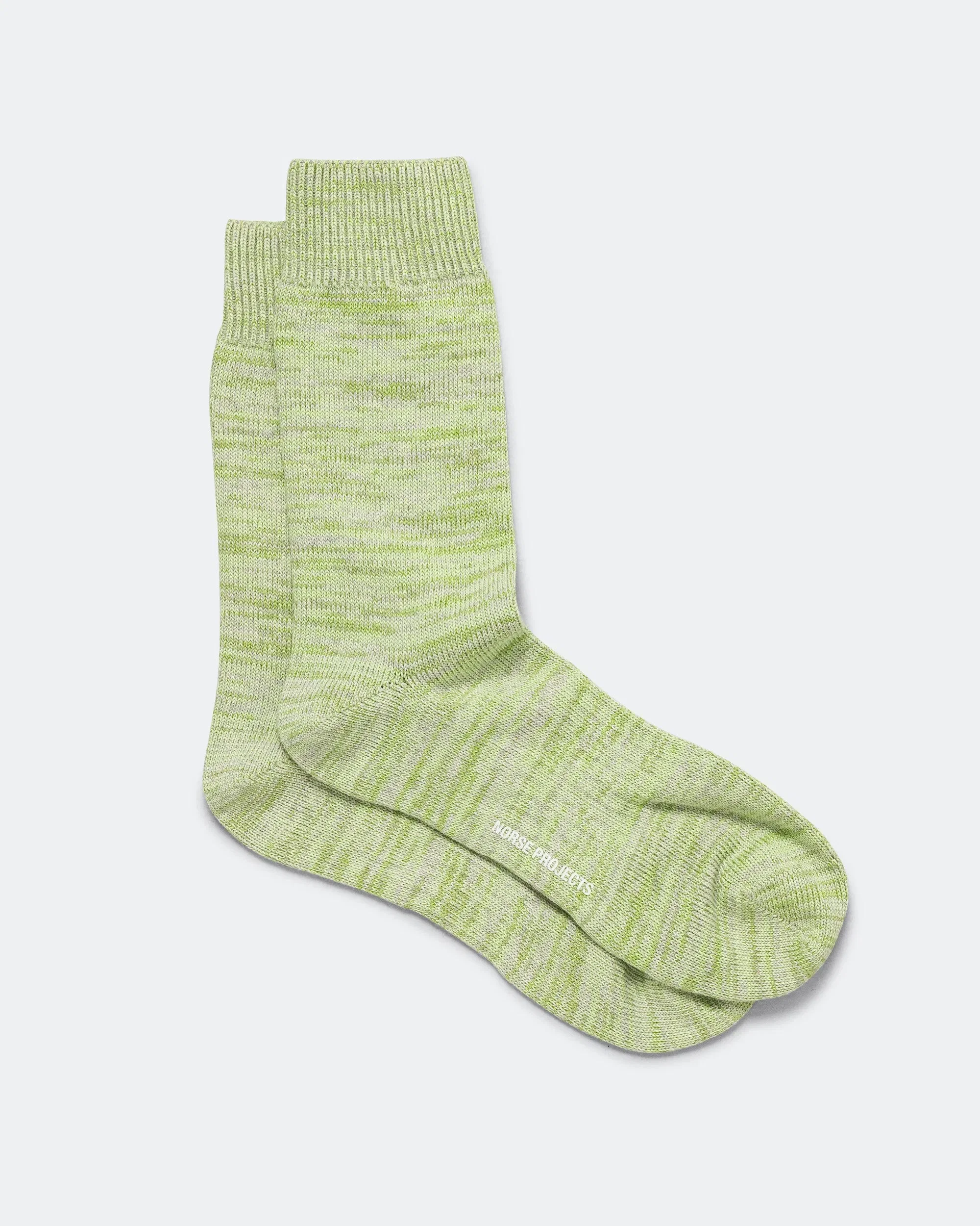 Norse Projects Bykle Heavy Cotton Twist Sock - Basil