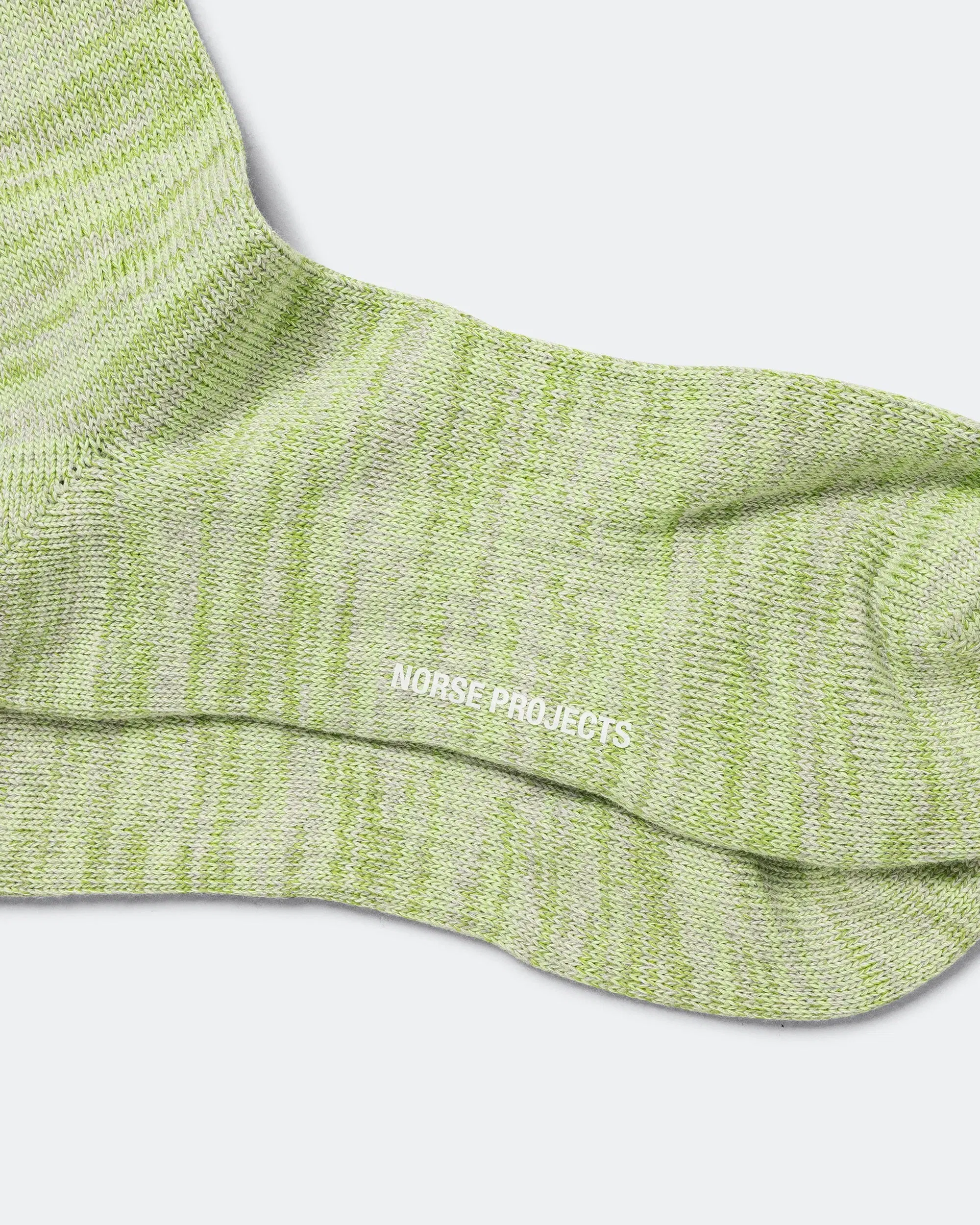 Norse Projects Bykle Heavy Cotton Twist Sock - Basil