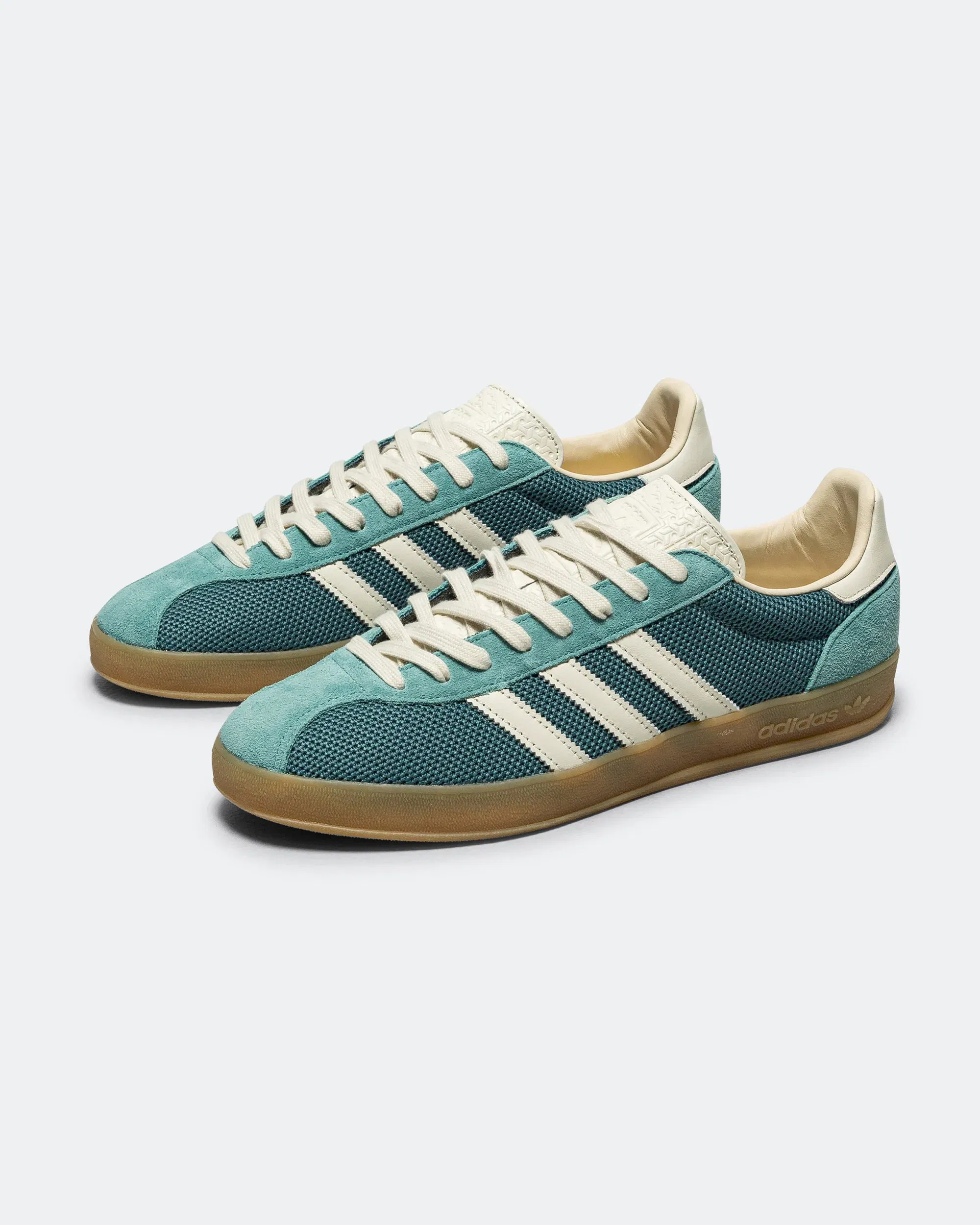 adidas Gazelle Indoor - Preloved Teal/Off White-Warm Sandstone
