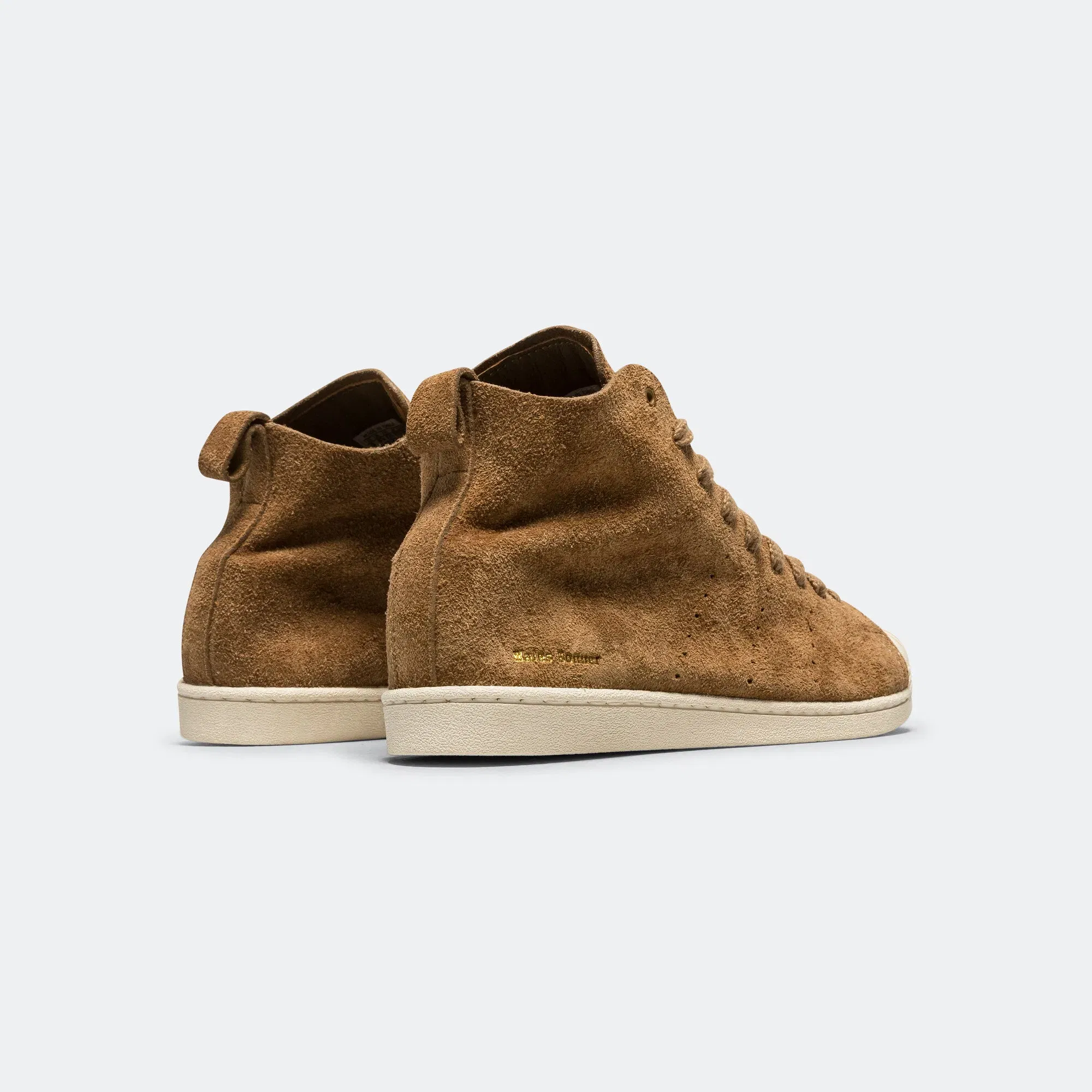 adidas Superstar Hi x Wales Bonner - Bronze Brown/Wonder White-Night Brown