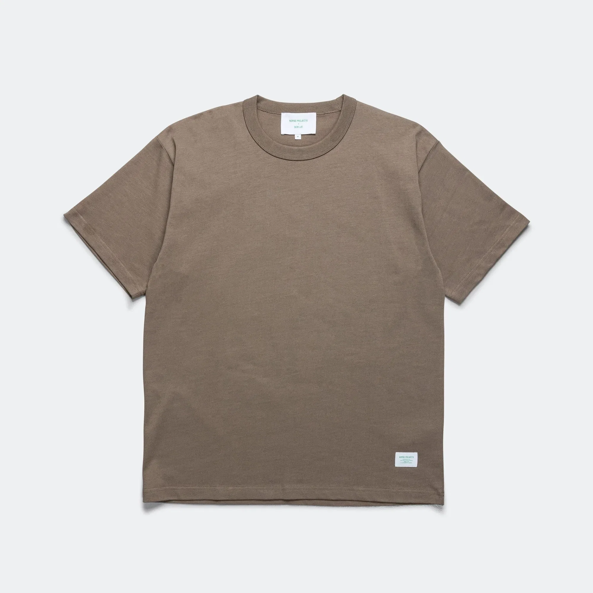 Norse Projects Simon Heavy T-Shirt x UP THERE - Walnut