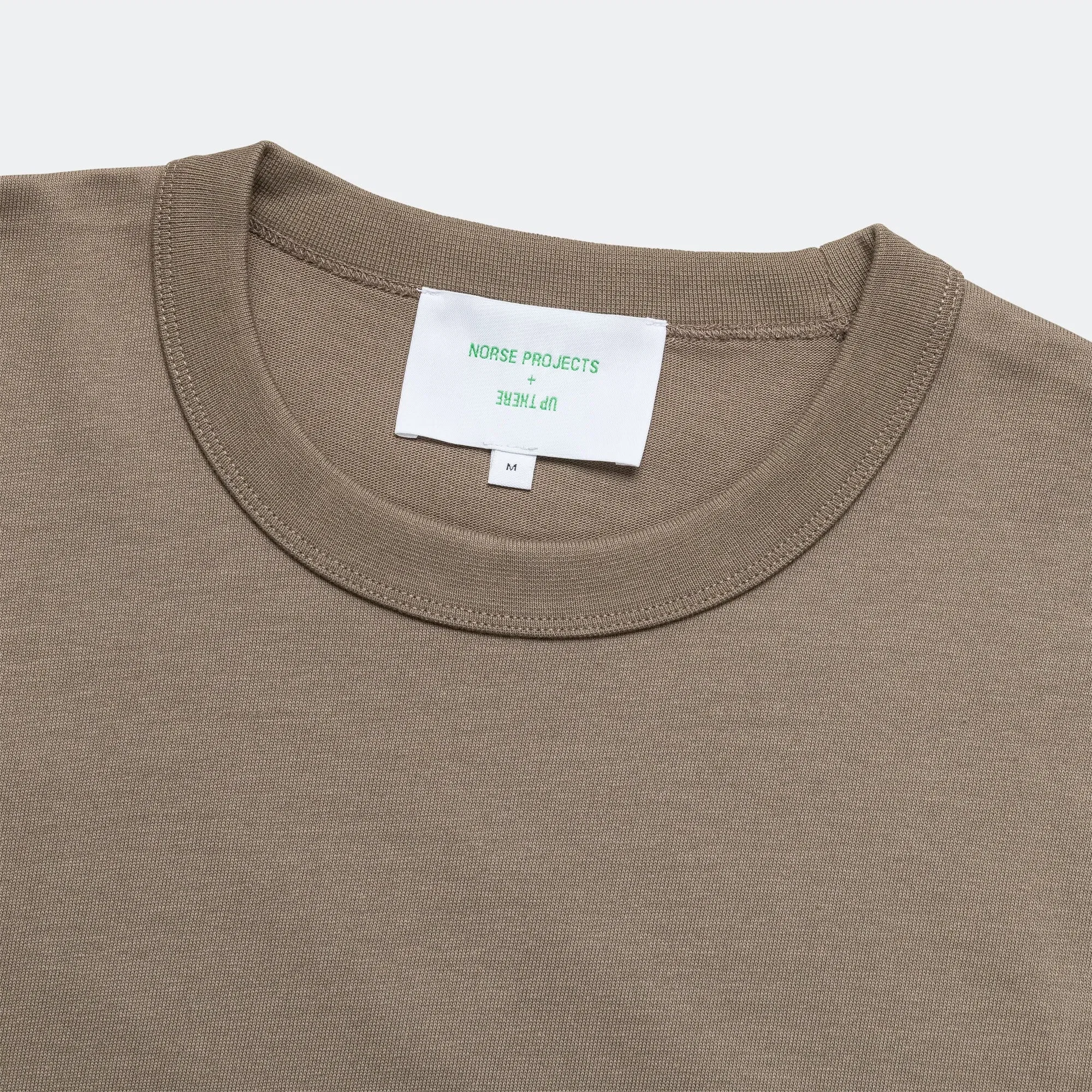 Norse Projects Simon Heavy T-Shirt x UP THERE - Walnut