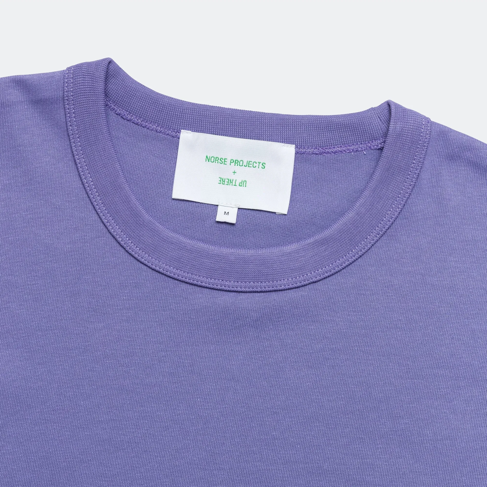 Norse Projects Simon Heavy T-Shirt x UP THERE - Purple Veronica