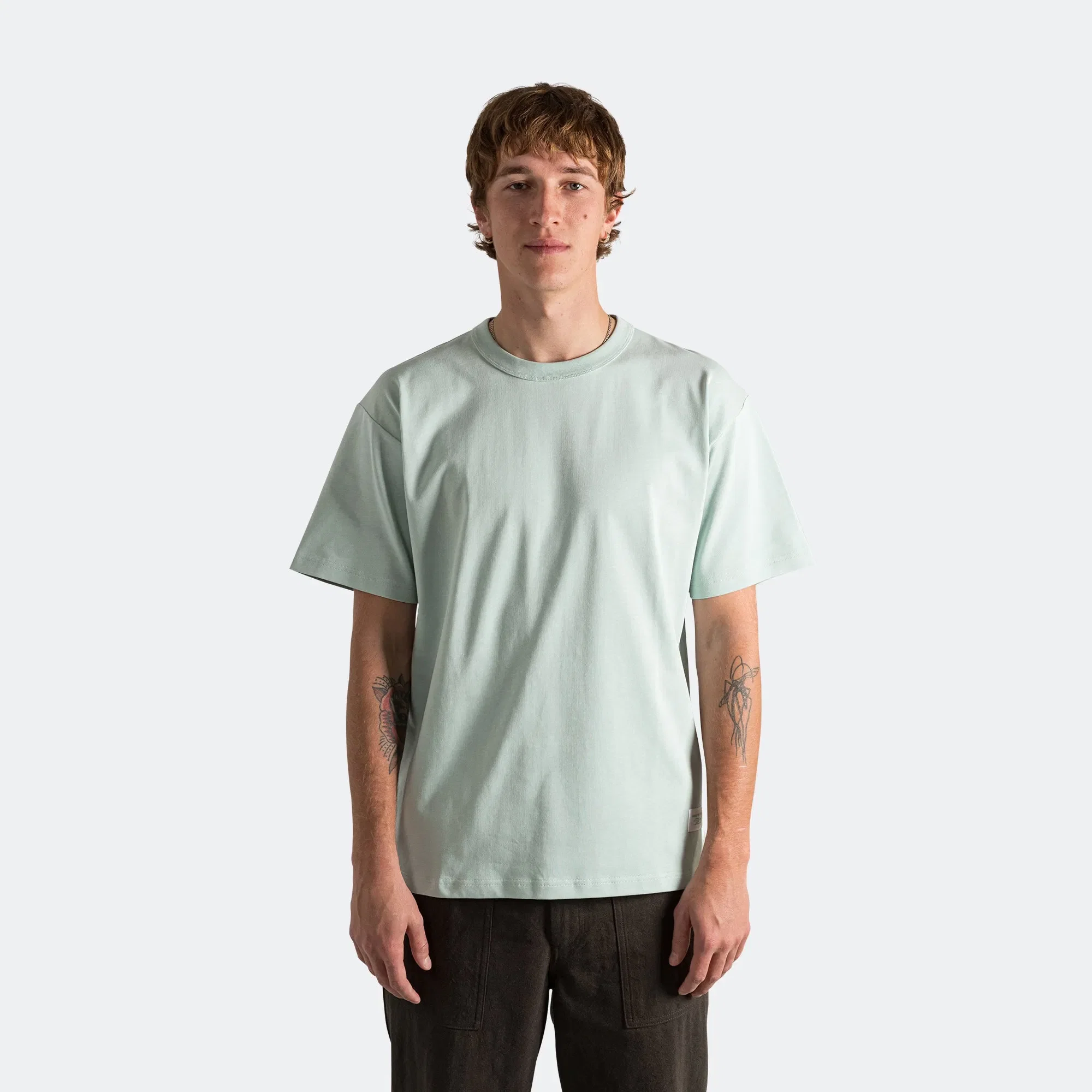 Norse Projects Simon Heavy T-Shirt x UP THERE - Blue Haze