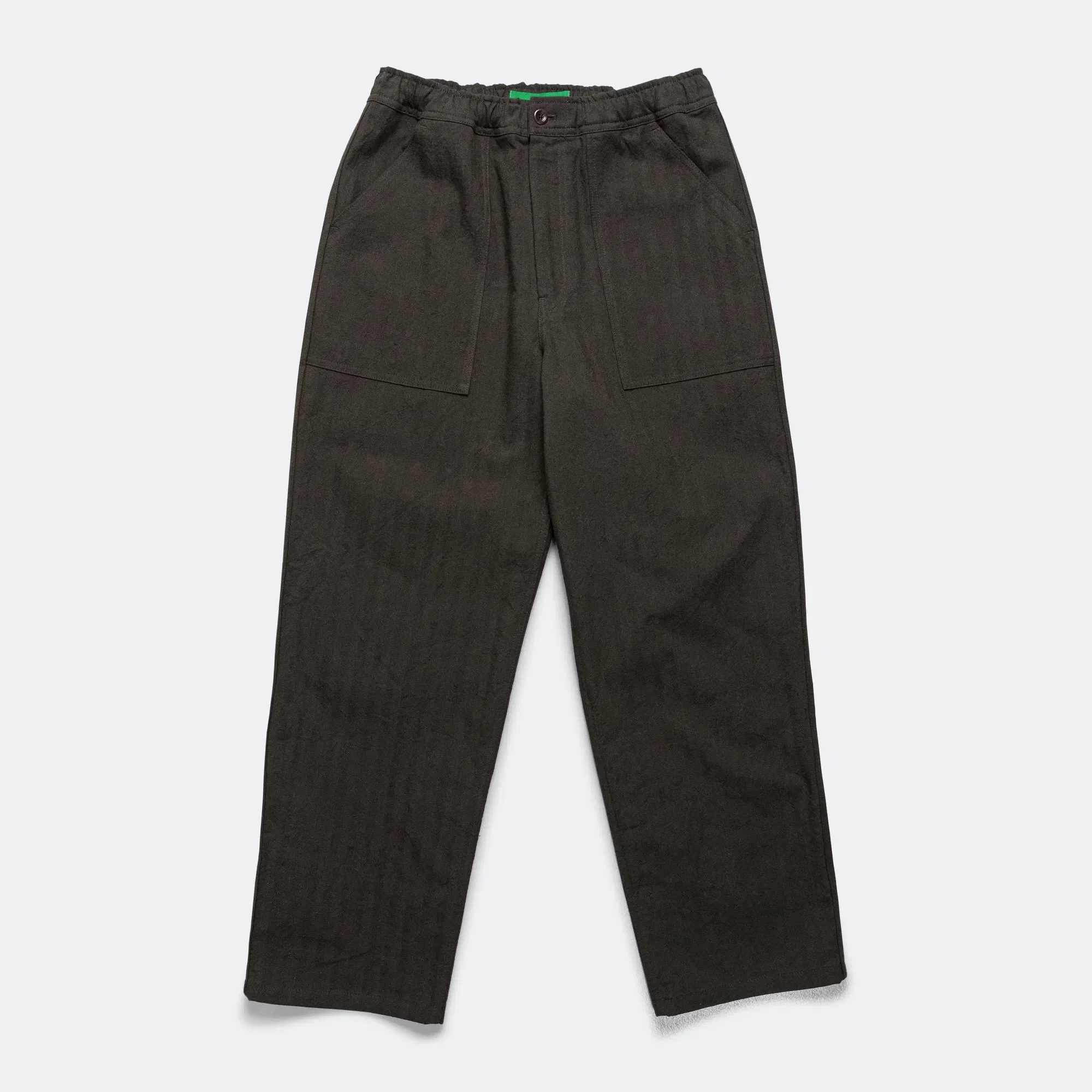 Norse Projects Ragnar Relaxed Herringbone Pant x UP THERE - Beech Green