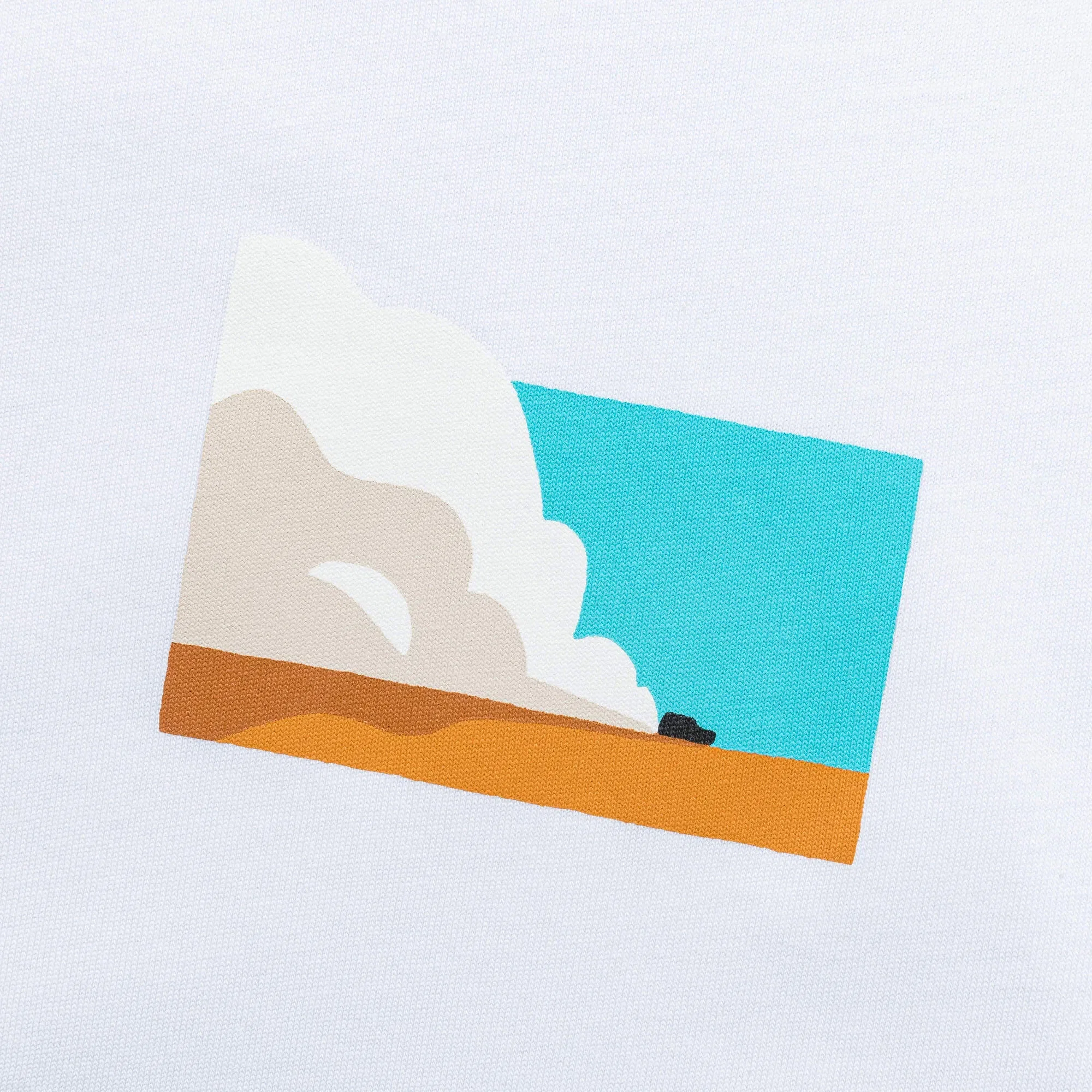 Norse Projects MCH Car Simon Heavy T-shirt x UP THERE - White