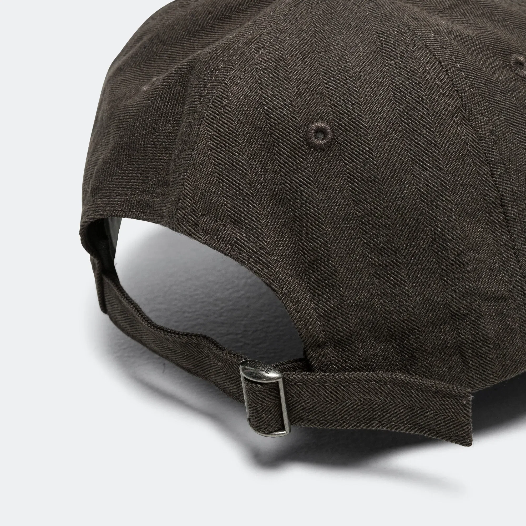 Norse Projects Herringbone 6-Panel Cap x UP THERE - Beech Green