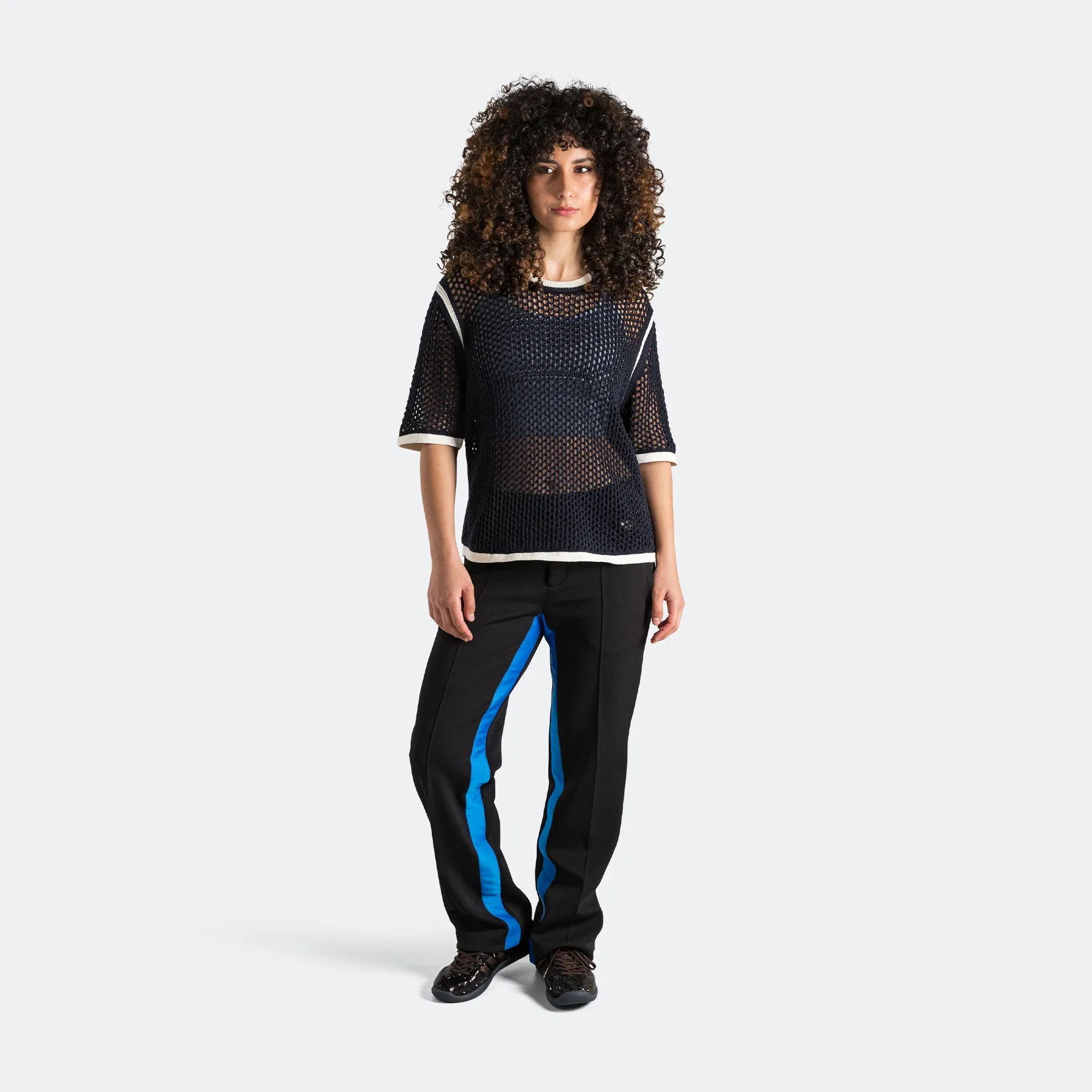 adidas Womens Pique Track Pant x Wales Bonner - Black
