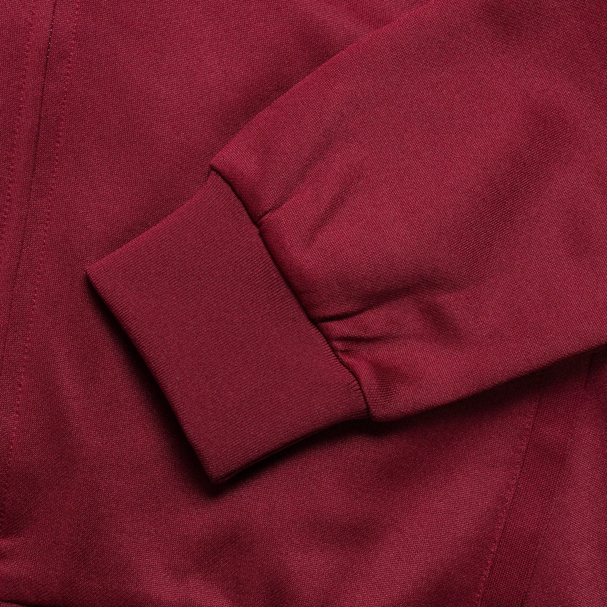 adidas Track Hoodie x Wales Bonner - Core Burgundy