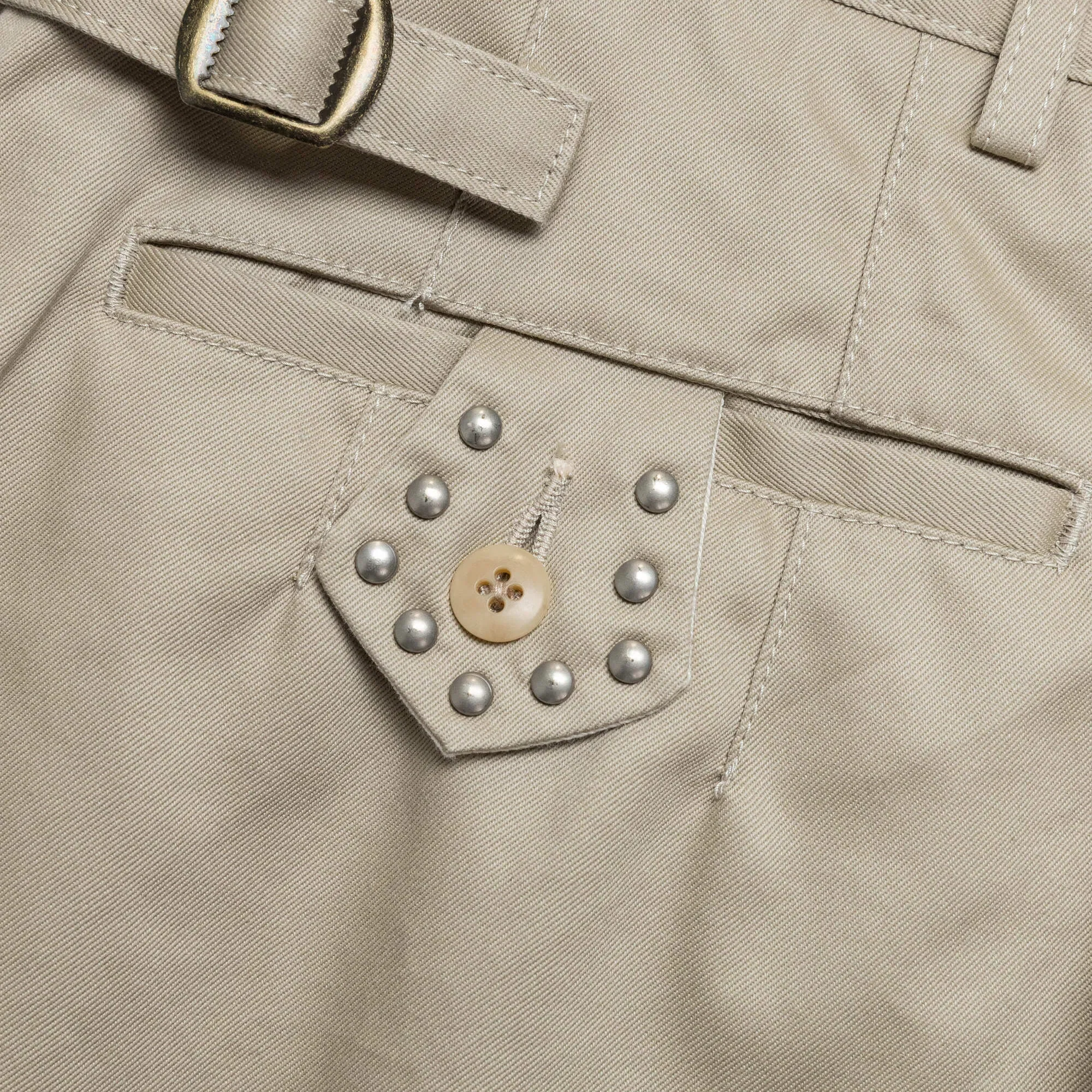 KAPITAL 36/2 Westpoint Chino ZOOT Trouser - Beige