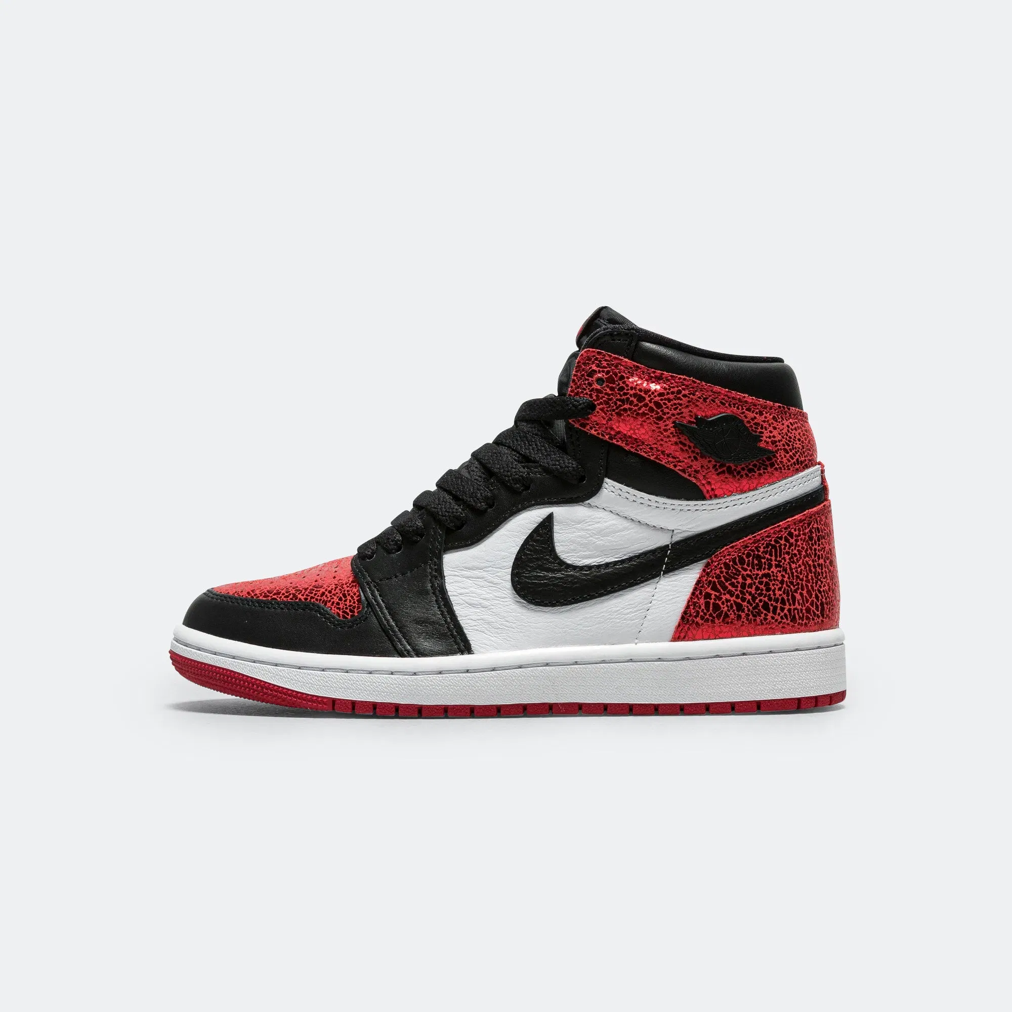 Air Jordan Womens Air Jordan 1 Retro High OG - Varsity Red/Black-White